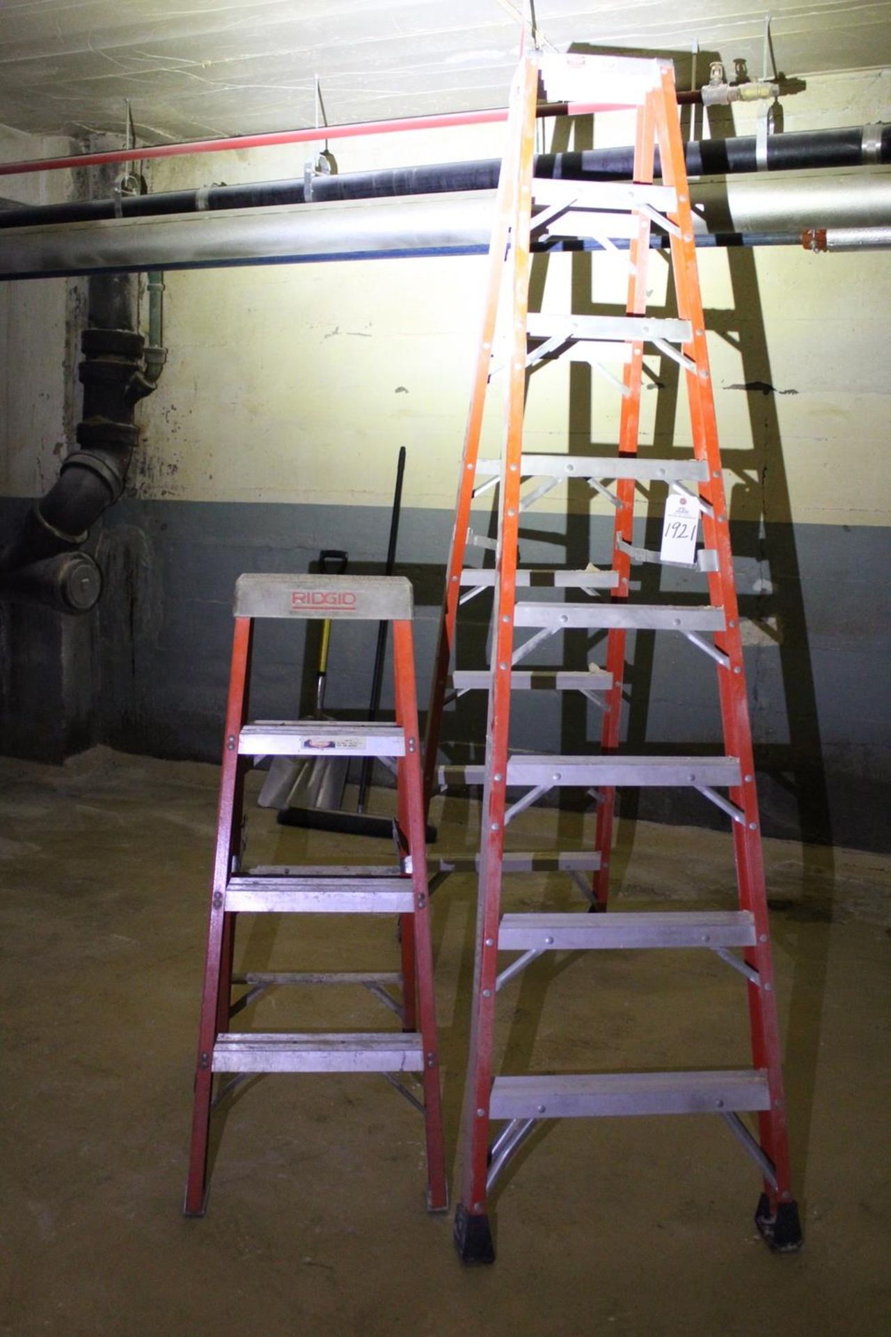 Lot of (2) Step Ladders | Rig Fee: $50