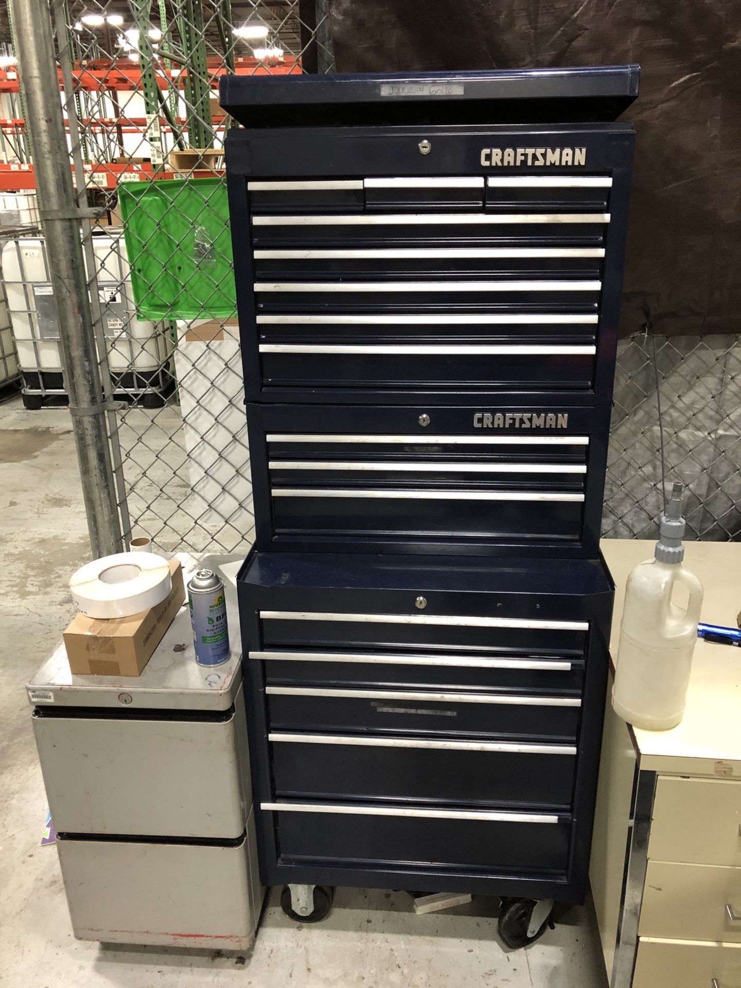 Blue Tool Chest With Contents | Rig Fee: $50 or Buyer Remove