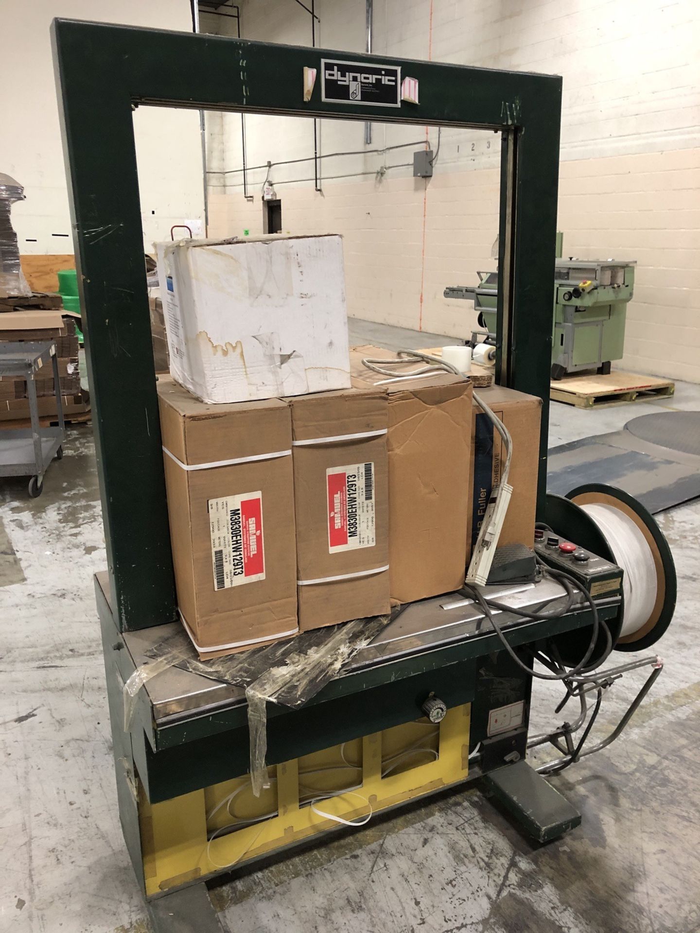 Dynaric Strapping Machine, Model SS-80, S/N: S1969112 | Rig Fee: $75