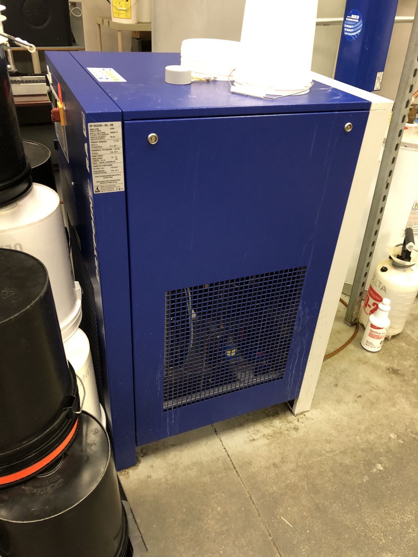 Drypoint RA Air Dryer, Model DPRAX500 - NA-RB, S/N: 155002337/15, 460V, 3 Ph, 60 | Rig Fee: $100 - Image 3 of 6