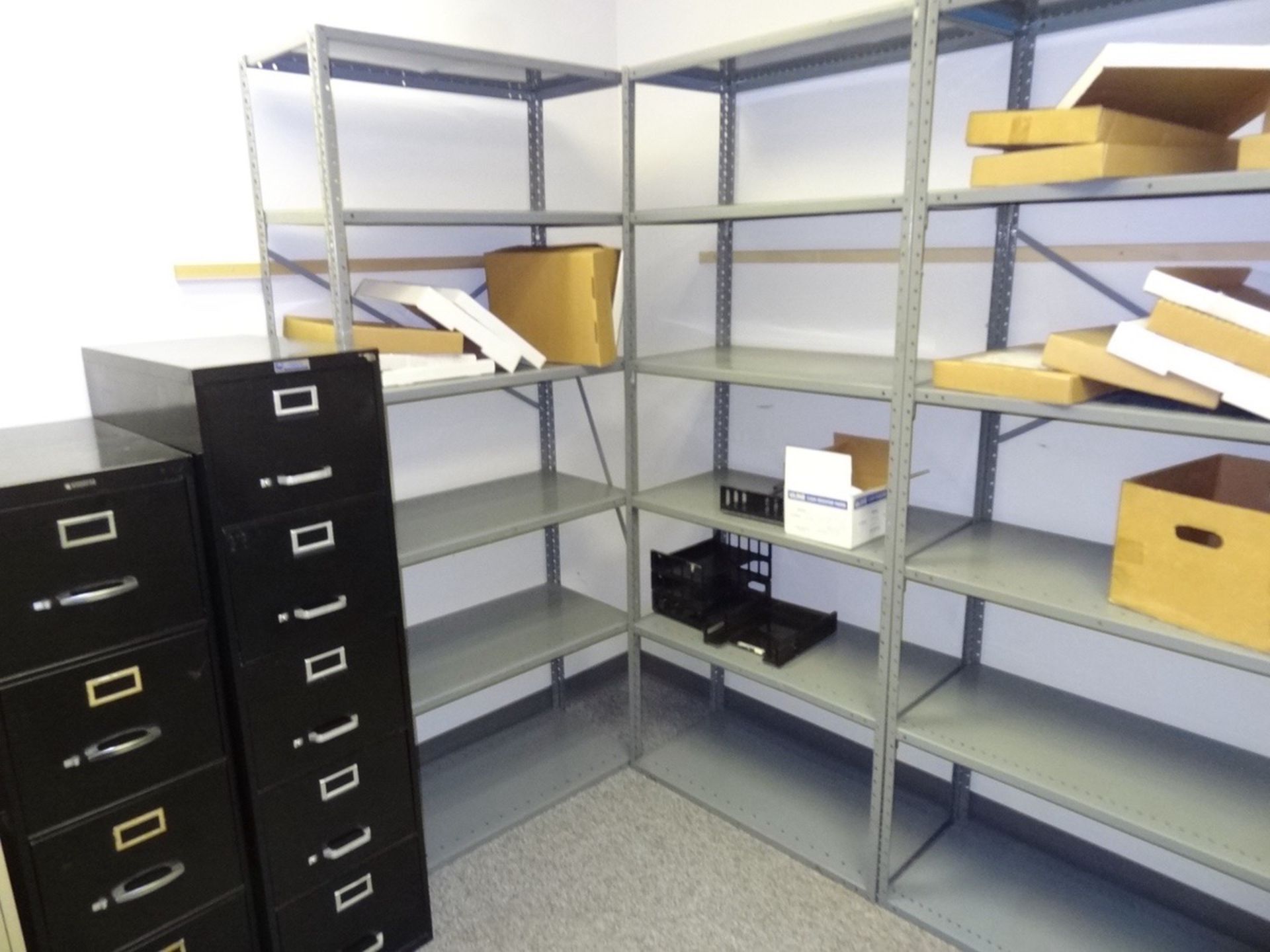 Secured Storage Room - (3) 4 Drawer Vertical File Cabinets, (1) 4 Drawer | Rig Fee: See Full Desc - Image 2 of 2