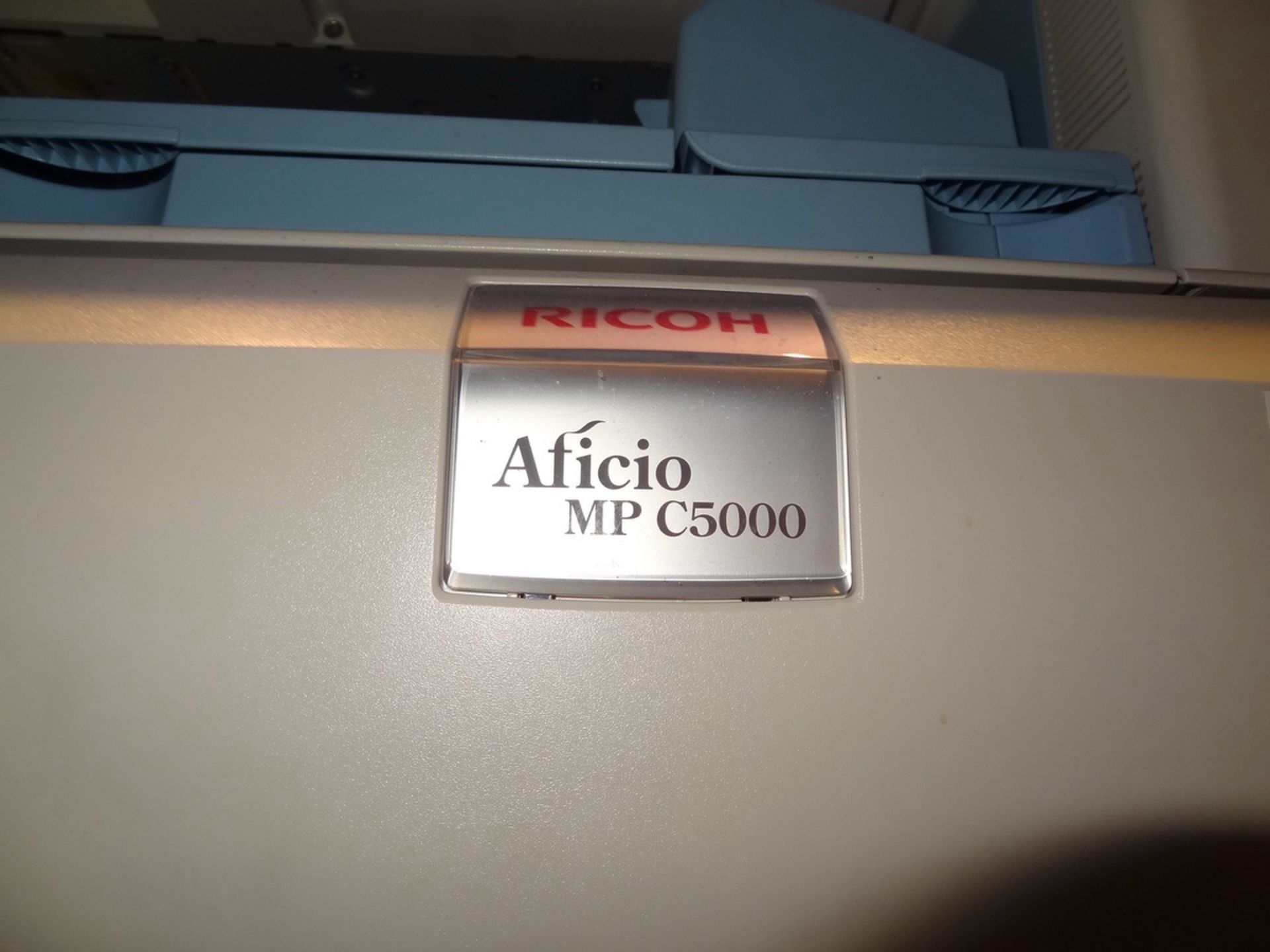 Copier Room - Ricoh MPC5000 Multi Function Copier/Printer/Scanner, 4 Drawer Later | Rig Fee: $75 - Image 3 of 3