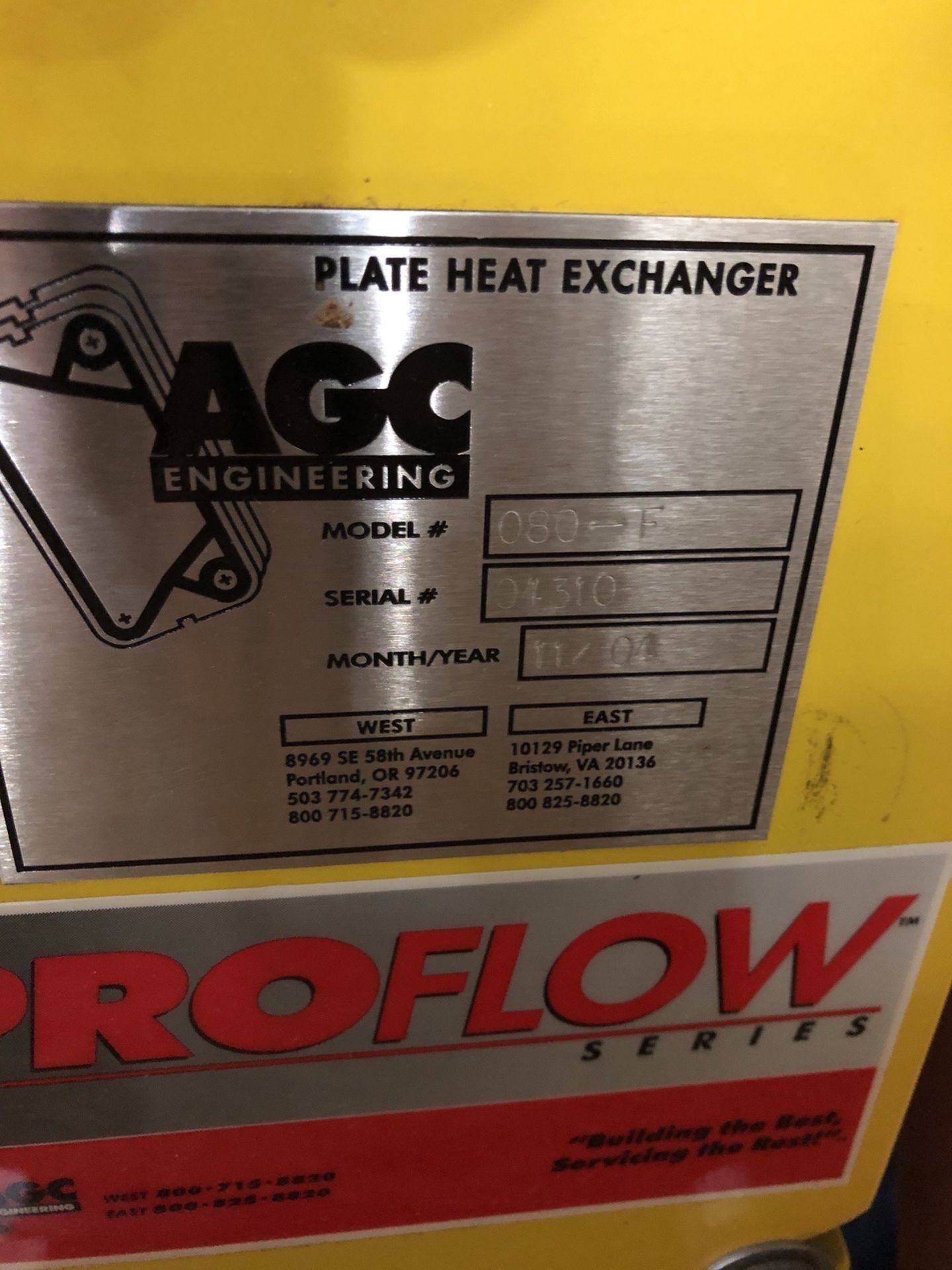 AGL Plate And Frame Heat Exchange System | Rig Fee: $100 - Image 6 of 6