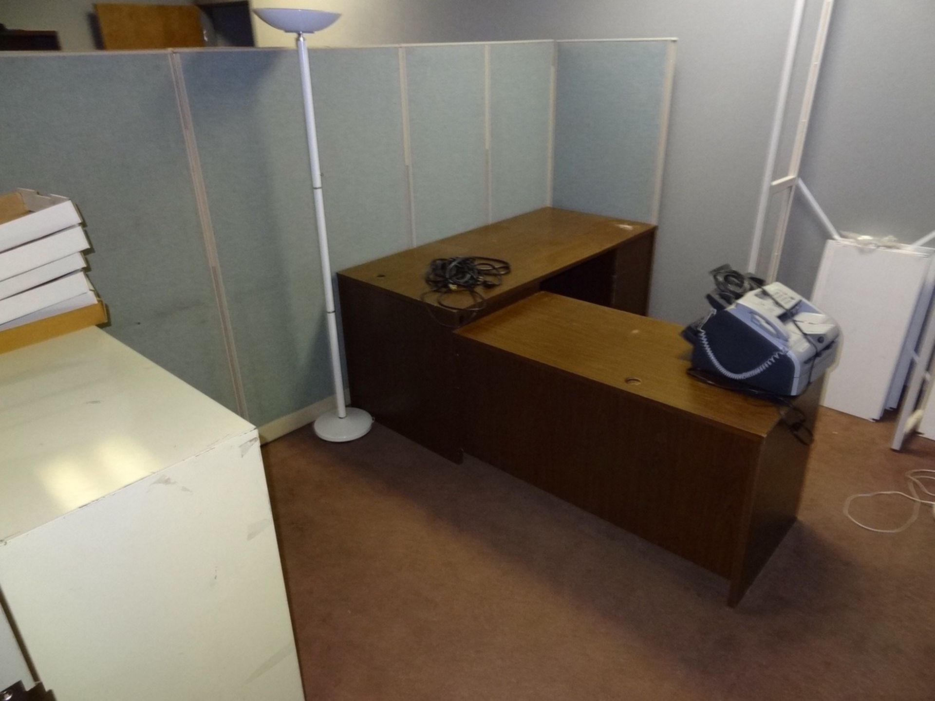 Office 6 - Desk And Chair, 2 Drawer Lateral File Cabinets, 2 Drawer Verti | Rig Fee: See Full Desc - Image 4 of 4