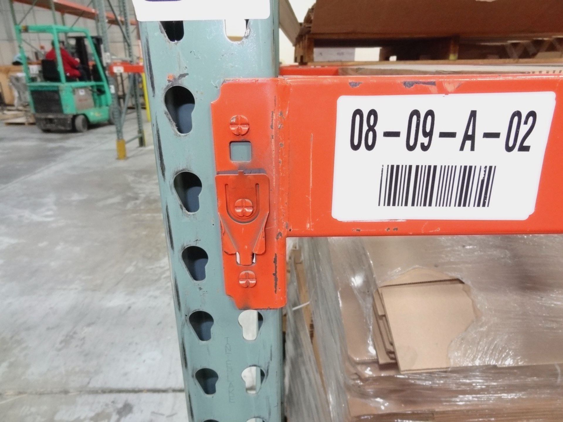 Wireway/Husky Teardrop Pallet Racking, 16' Uprights, 42" Deep - Sub to Bulk | Rig Fee: See Full Desc - Image 2 of 2