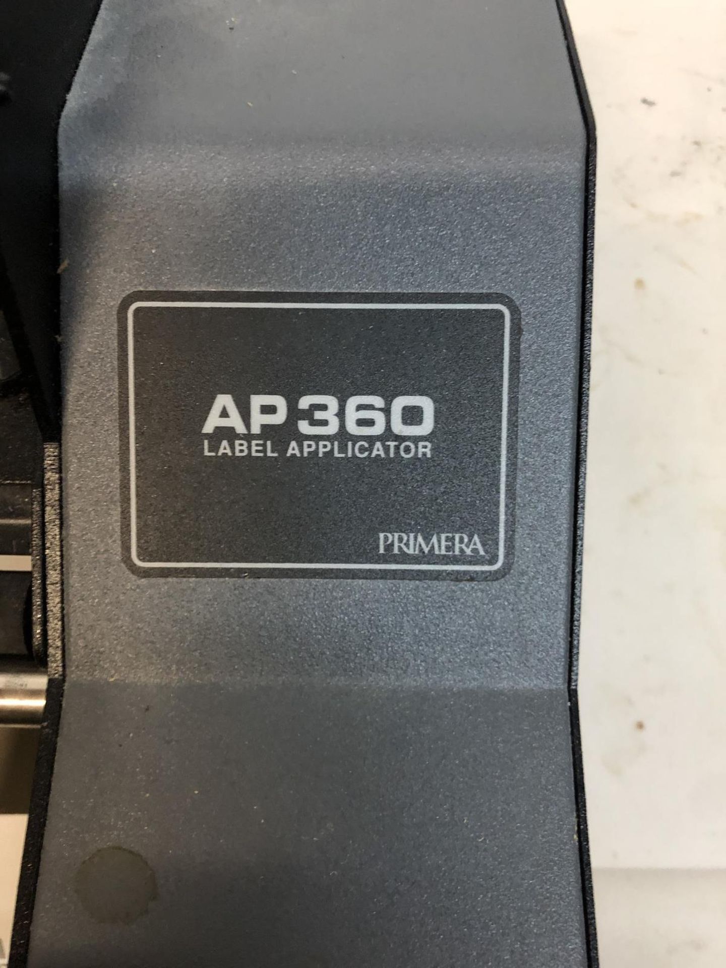 Primera AP360 Label Applicator, with Food Pedal, SN: 2180500304 - Subj to Bulk | Rig Fee: $25 - Image 2 of 5