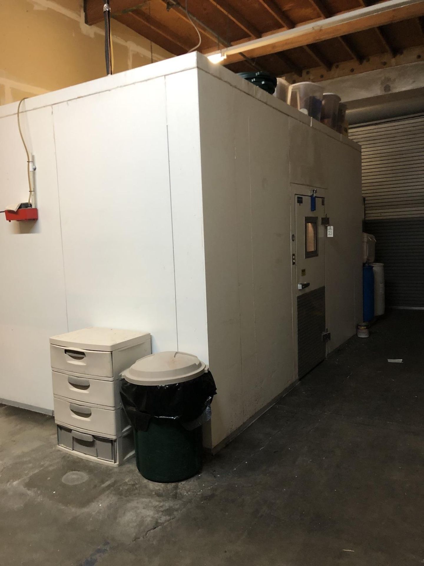 Arctic Walk-In Cooler, Larkin Cooling Unit and Condenser, Approx Dim - Subj to Bulk | Rig Fee: $1000