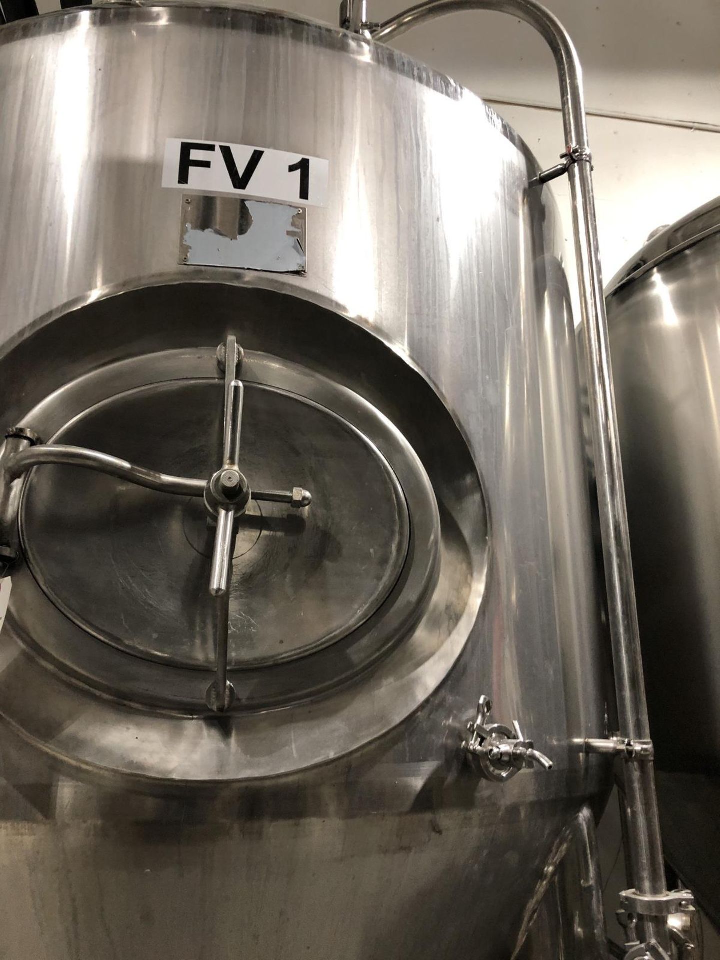 2012 Pacific Brewing 15 BBL Fermenter, Glycol Jacketed, Approx Dims: - Subj to Bulk | Rig Fee: $350 - Image 4 of 11