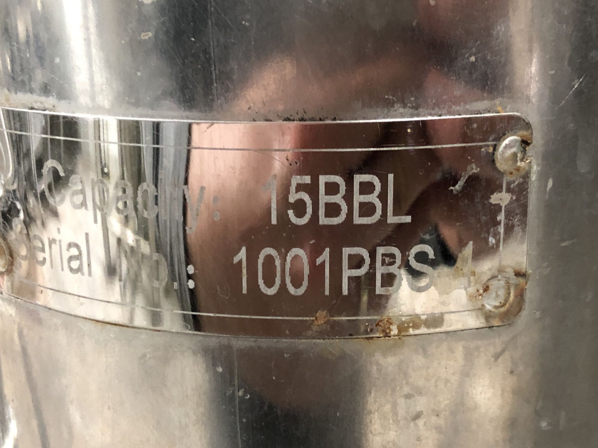 2012 Pacific Brewing 15 BBL Fermenter, Glycol Jacketed, Approx Dims: - Subj to Bulk | Rig Fee: $350 - Image 6 of 11