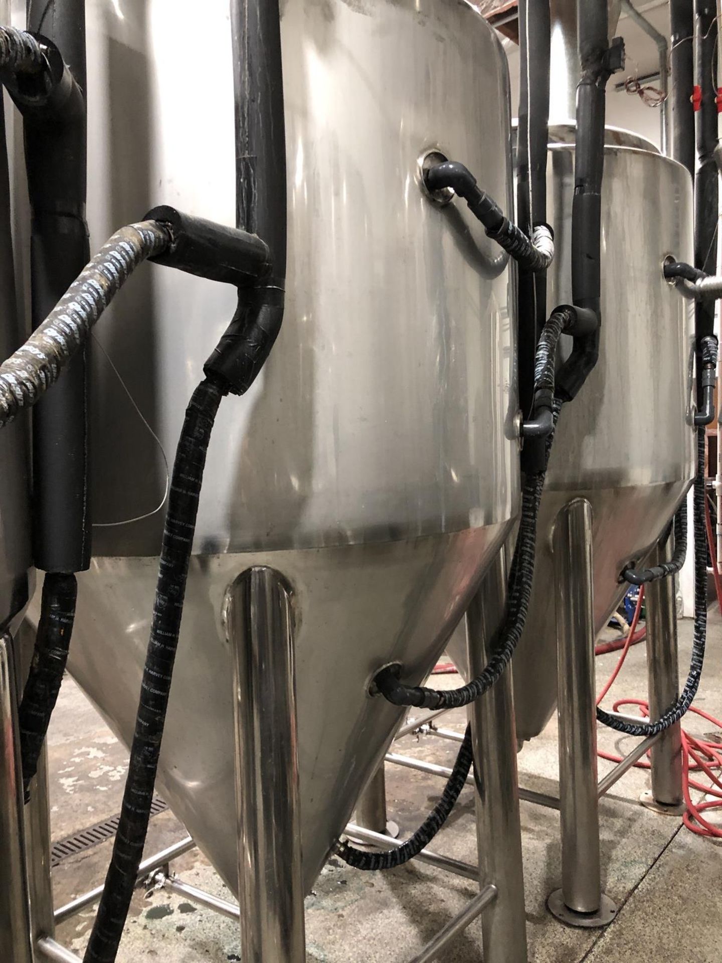 2012 Pacific Brewing 15 BBL Fermenter, Glycol Jacketed, Approx Dims: - Subj to Bulk | Rig Fee: $350 - Image 11 of 11