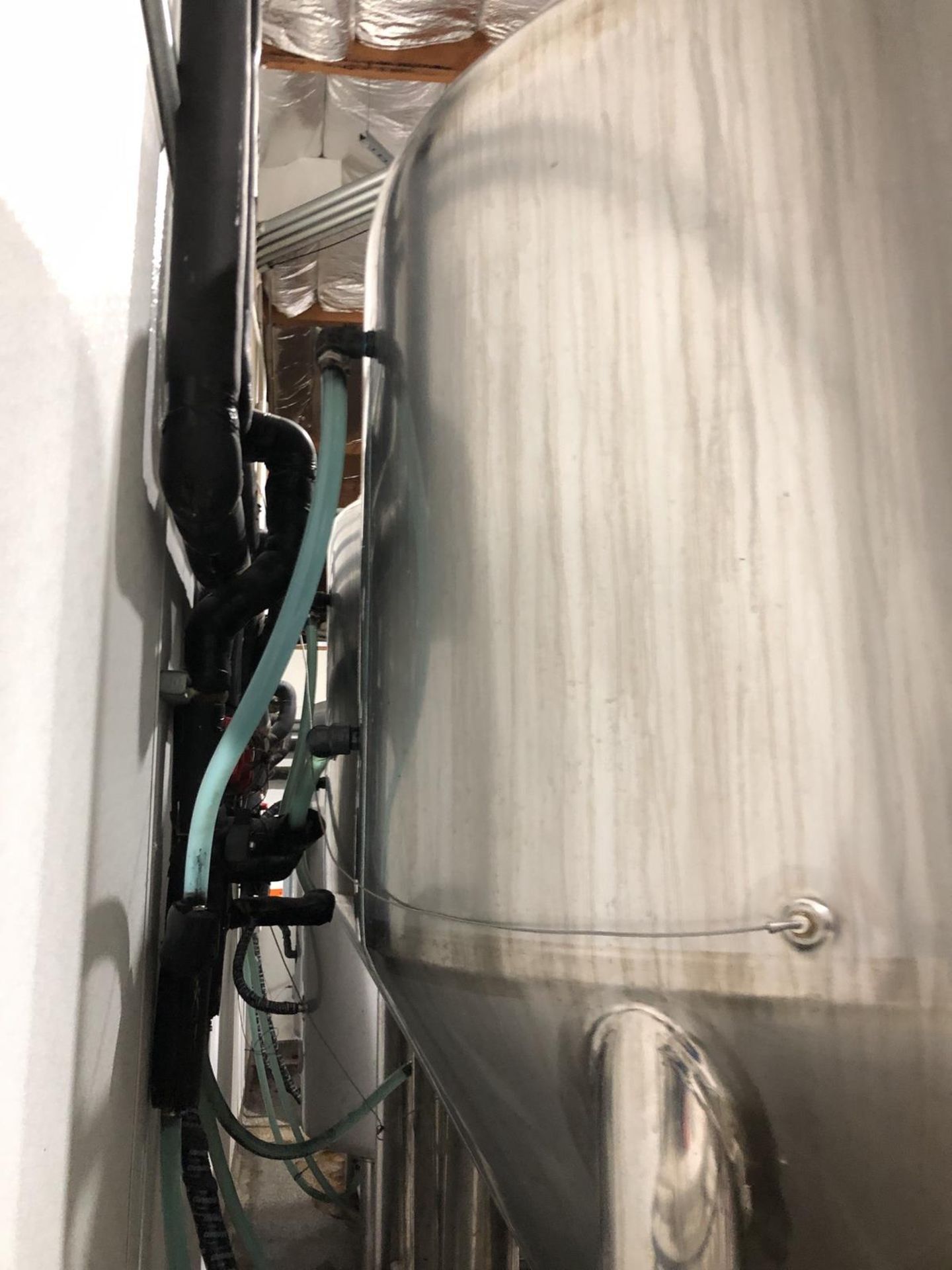 2012 Pacific Brewing 15 BBL Fermenter, Glycol Jacketed, Approx Dims: - Subj to Bulk | Rig Fee: $350 - Image 7 of 11