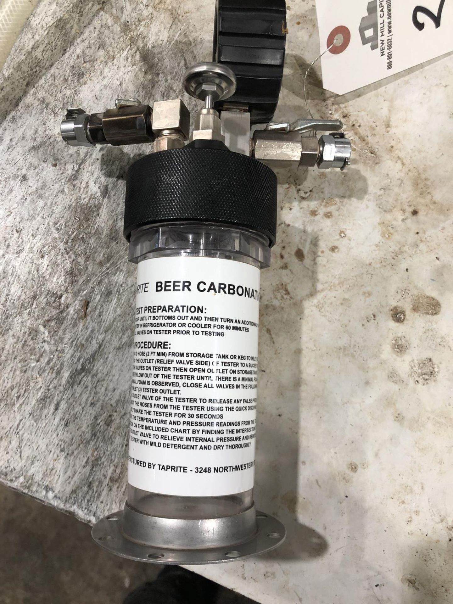 Taprite Beer Carbonation Tester - Subj to Bulk | Rig Fee: $0 - Image 3 of 4