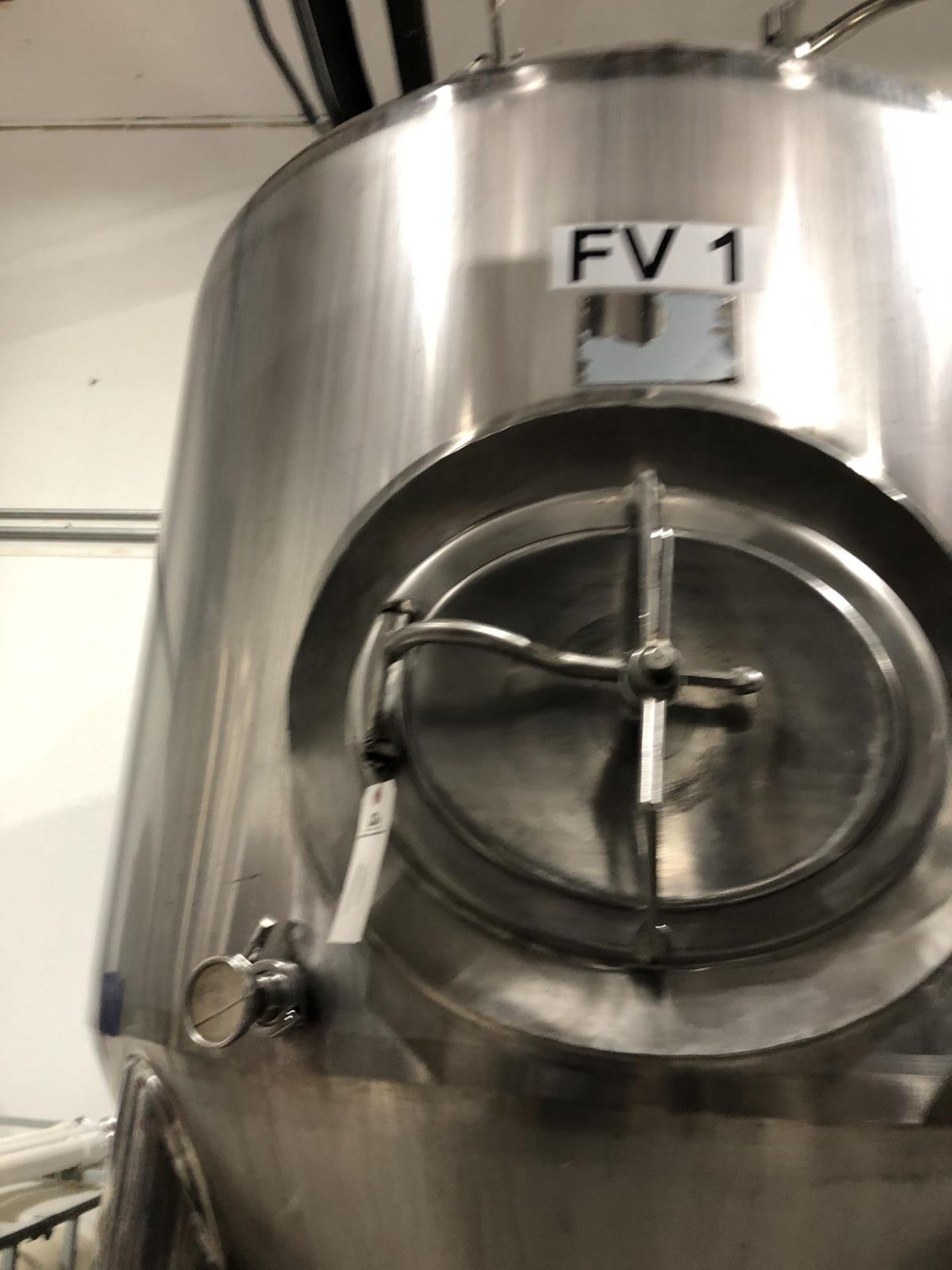 2012 Pacific Brewing 15 BBL Fermenter, Glycol Jacketed, Approx Dims: - Subj to Bulk | Rig Fee: $350 - Image 3 of 11