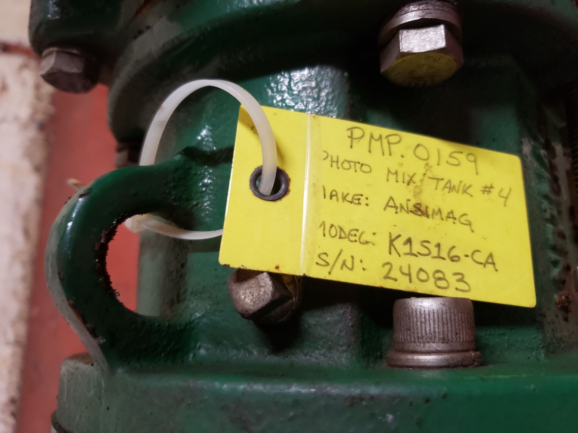 Ansimag 7 1/2 HP Transfer Pump, W/ Valves & Fittings, (Ref. PMP 0159) | Rig Fee $125 - Image 3 of 4