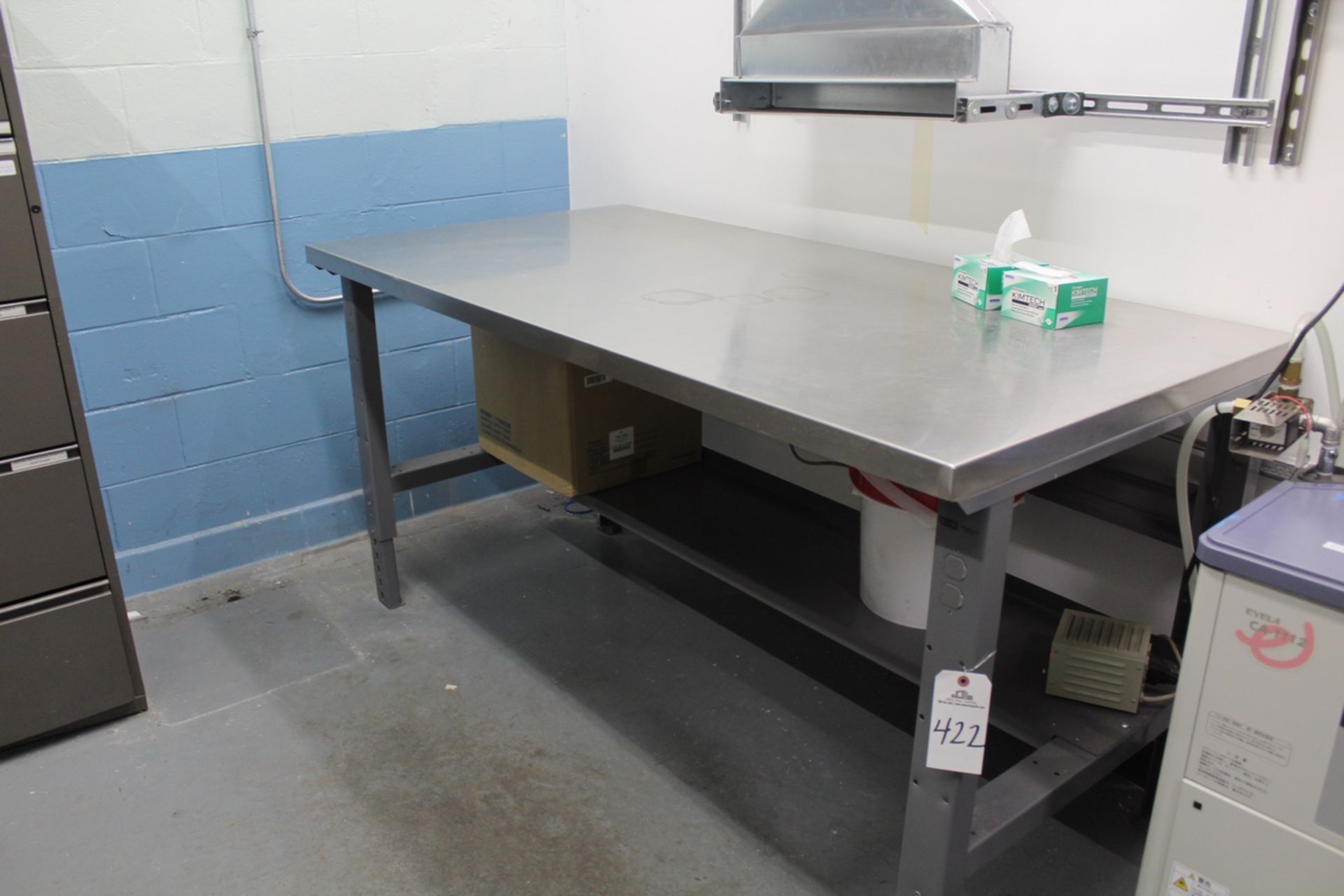 Stainless Steal Top Work Bench, 36" x 6' | Rig Fee $25