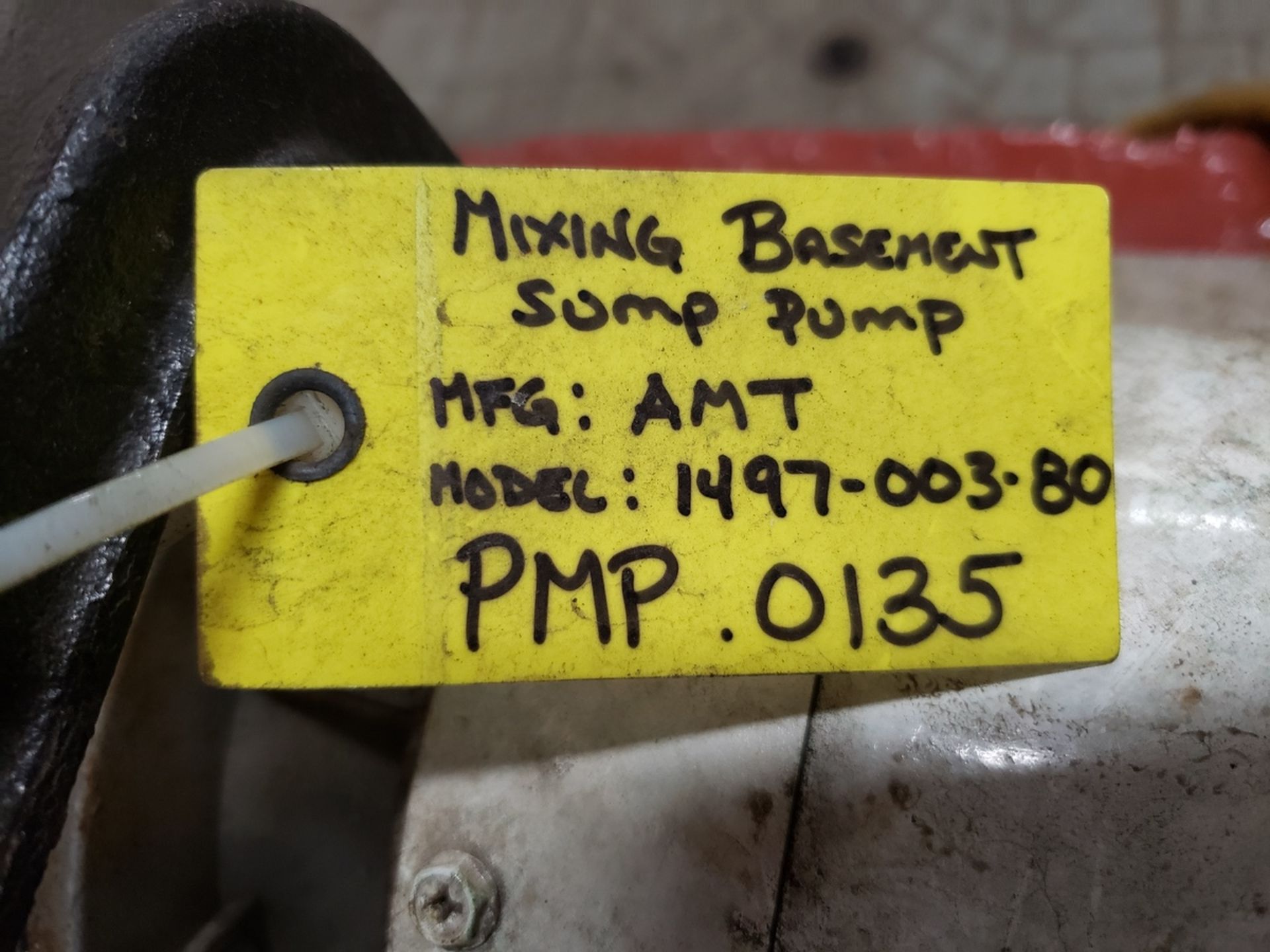 AMT 3 HP Sump Pump Skid, W/ Strainer, (Ref. PMP-0135) | Rig Fee $150 - Image 3 of 4