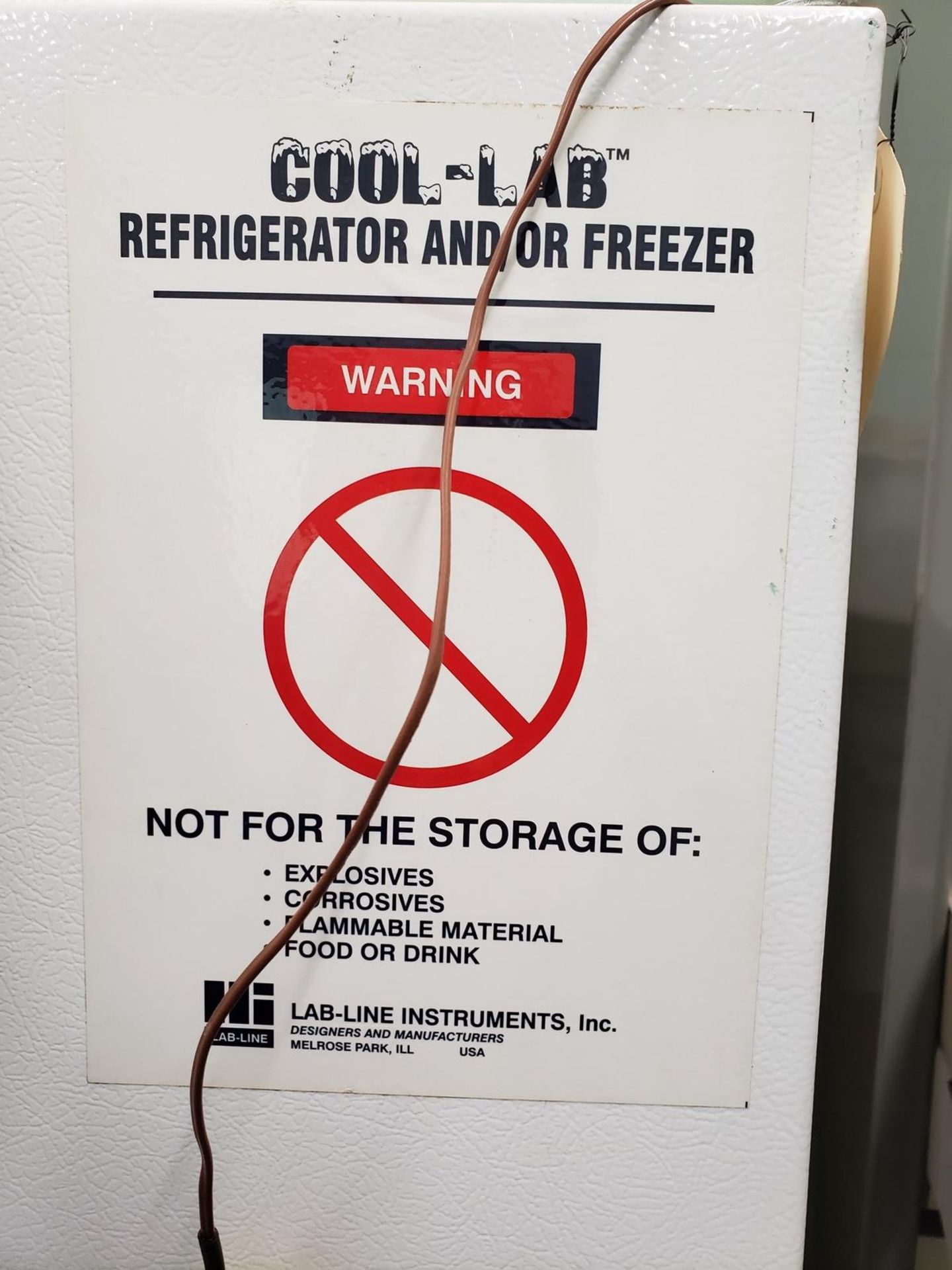 Cool-Lab Refrigerator Freezer | Rig Fee $50 - Image 2 of 3