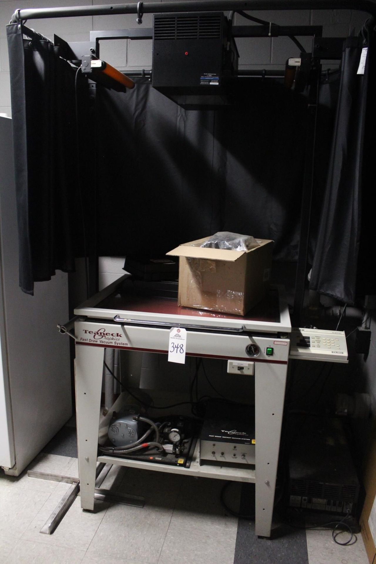 Teaneck Graphics Fast Draw Vacuum System, M# BMFS-IS, S/N 920808 | Rig Fee $50