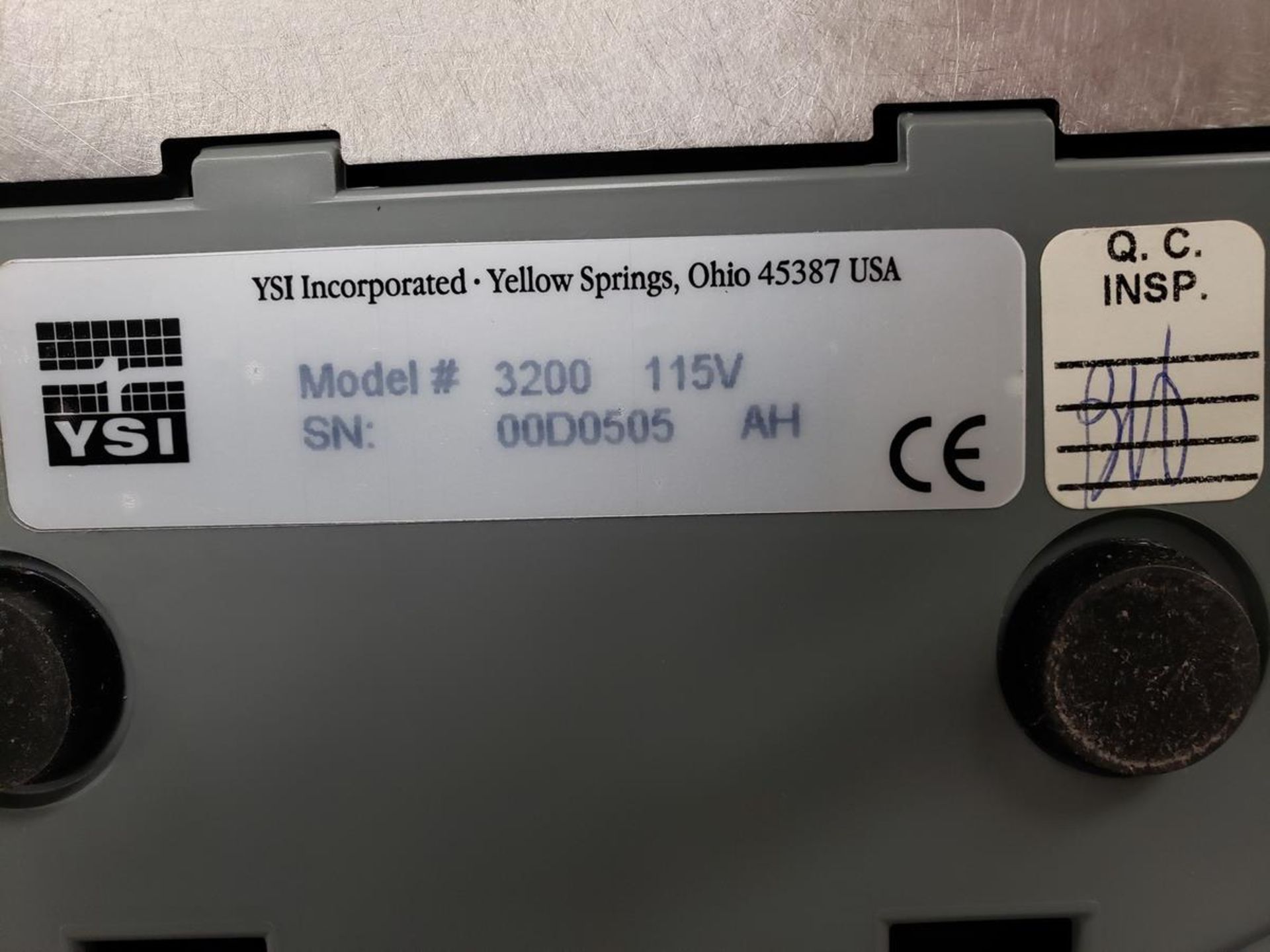 YSI Coductivity Meter, M# 3200, S/N 00D0505 | Rig Fee $25 - Image 2 of 2