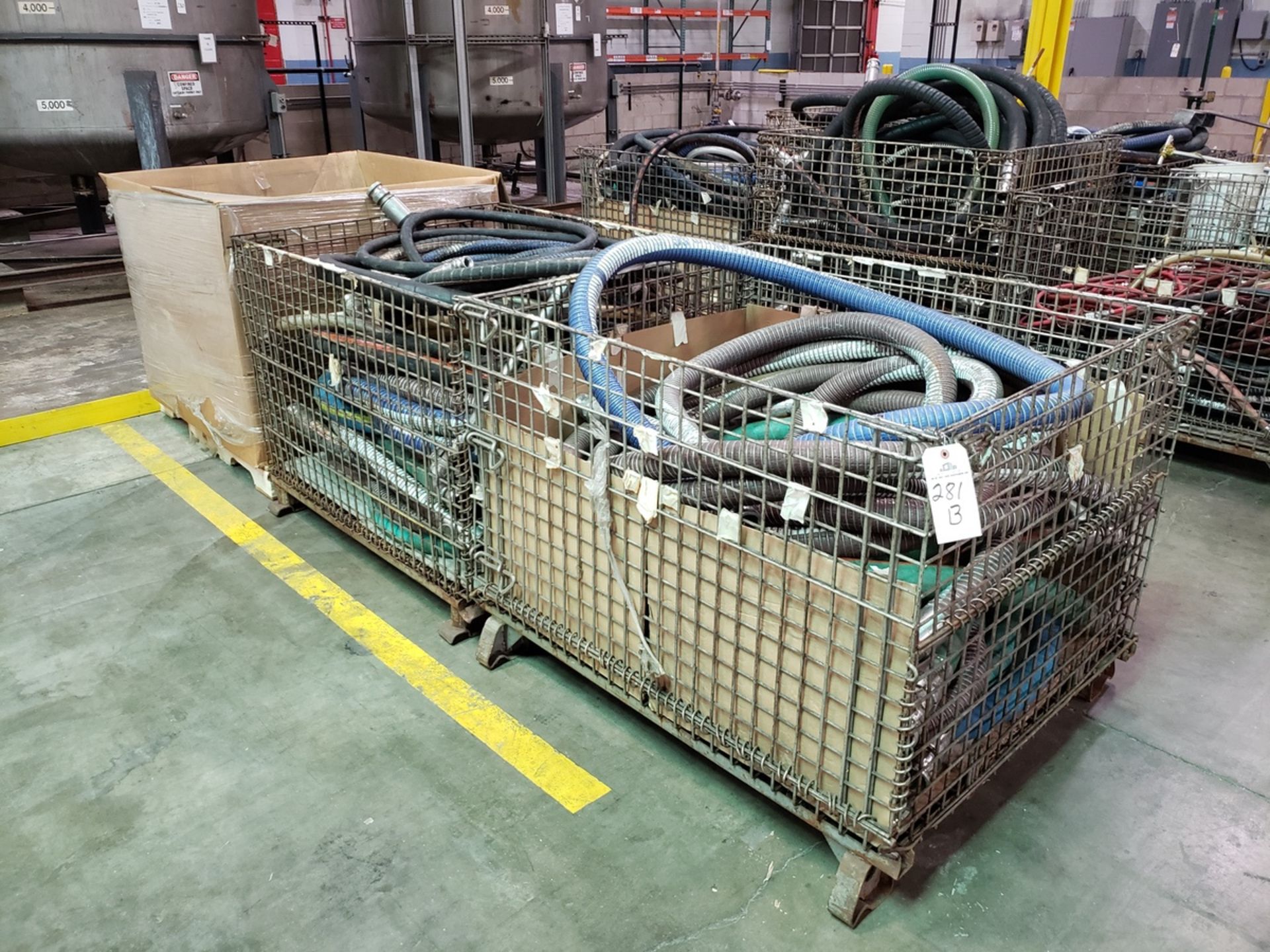 Lot of (3) Baskets, W/ Hose & Fittings | Rig Fee $100