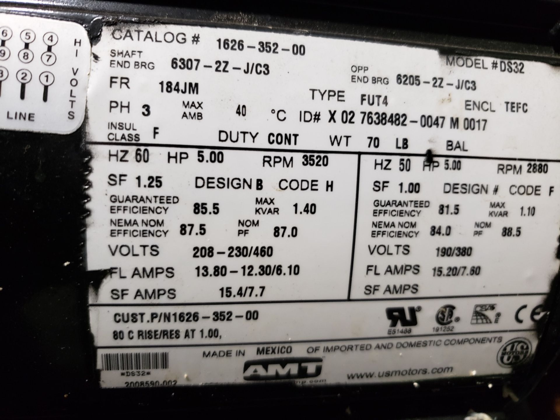 AMT 5 HP Sump Pump Skid, W/ Strainer, (Ref. PMP-0166) | Rig Fee $100 - Image 2 of 4