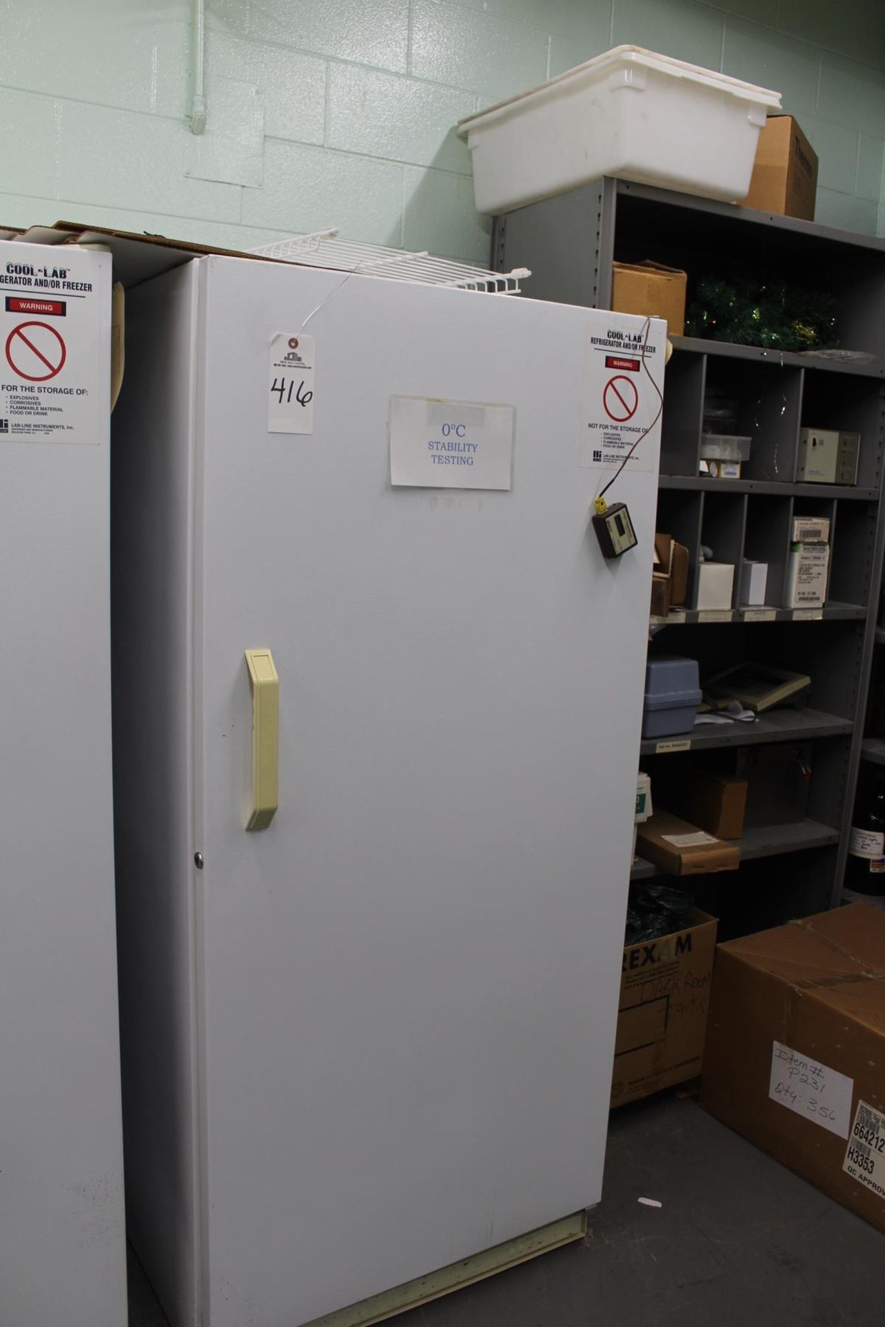 Cool-Lab Refrigerator Freezer | Rig Fee $50