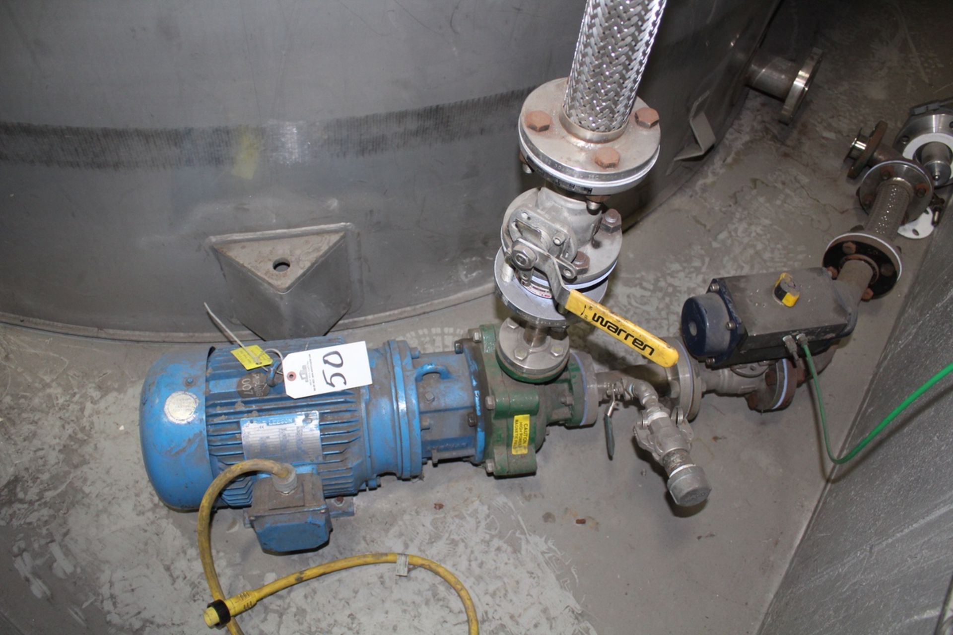 Sundyne Ansimag 7 1/2 HP Transfer Pump, W/ Valves & fittings | Rig Fee $150