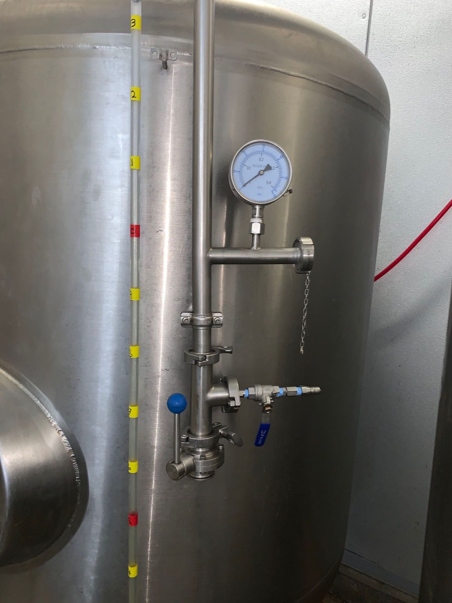 2015 Deutsche Beverage 10 BBL Brite Tank, Single Wall Stainless Stee | Subj to Bulk | Rig Fee: $500 - Image 5 of 13