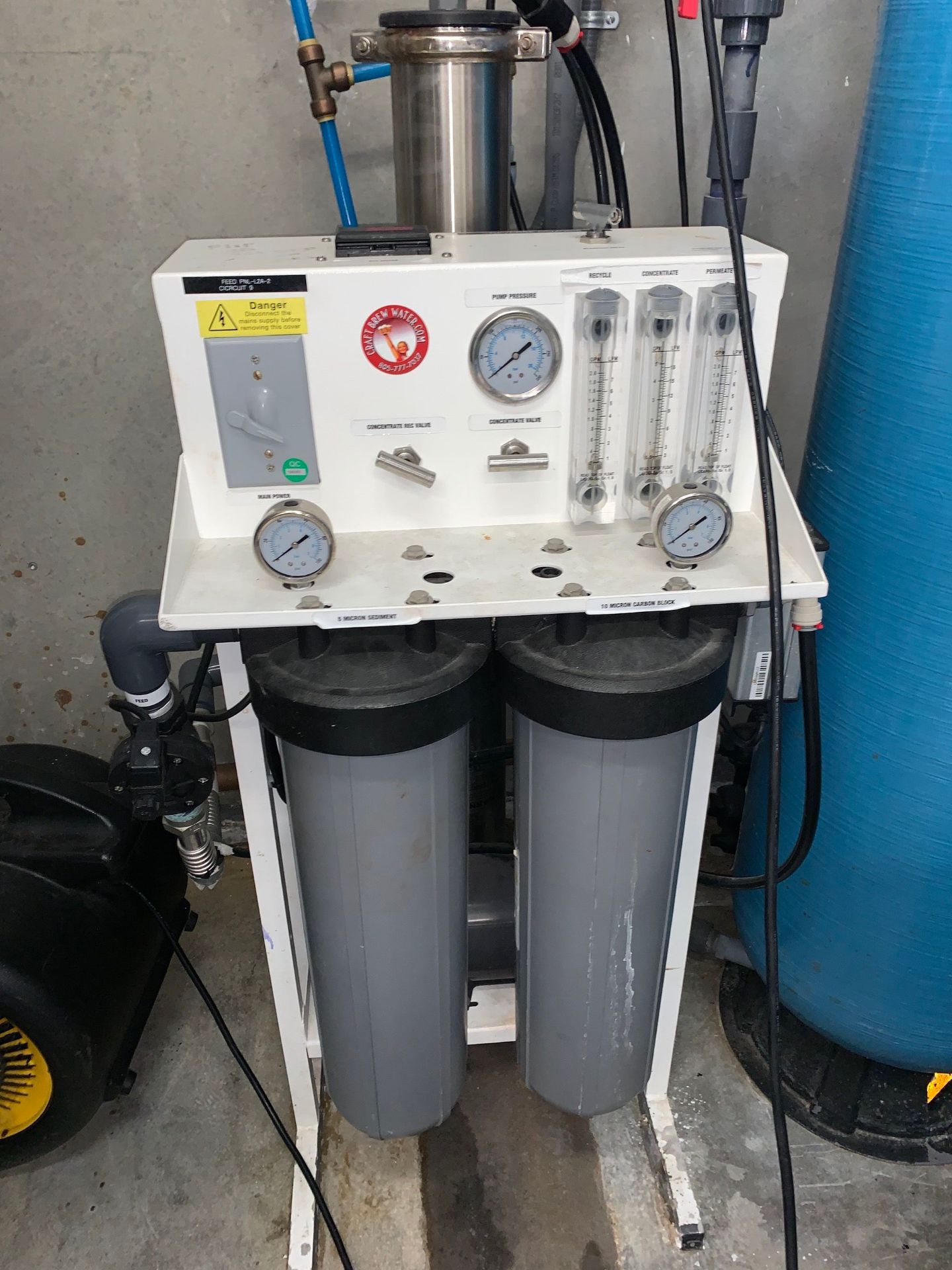 Reverse Osmosis Model BT Water Filtration System | Subj to Bulk | Rig Fee: $200 - Image 2 of 3