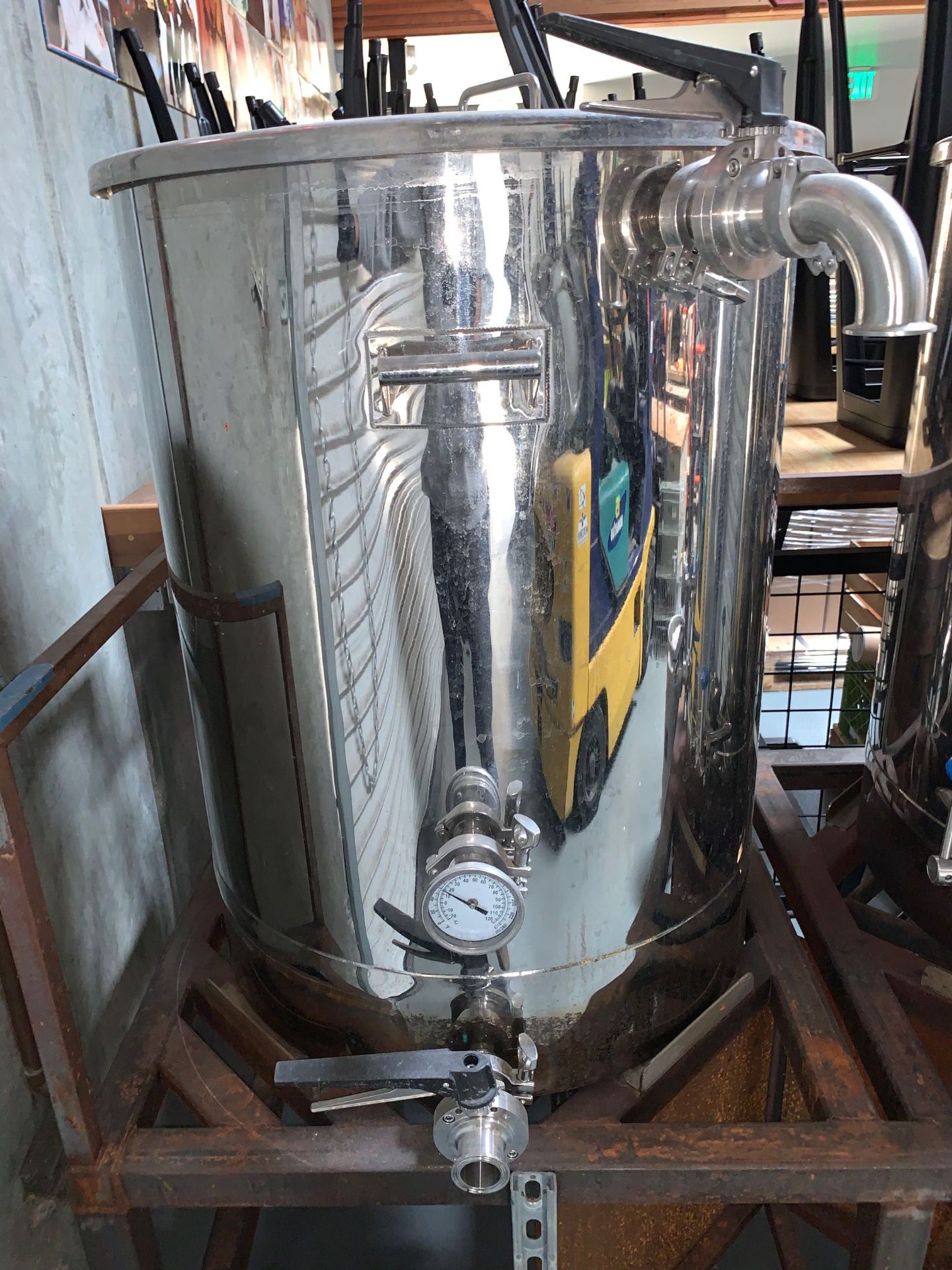 2015 Brewery Hardware 1 BBL Propane Pilot Brew System with (2) 1 BBL | Subj to Bulk | Rig Fee: $325 - Image 16 of 21