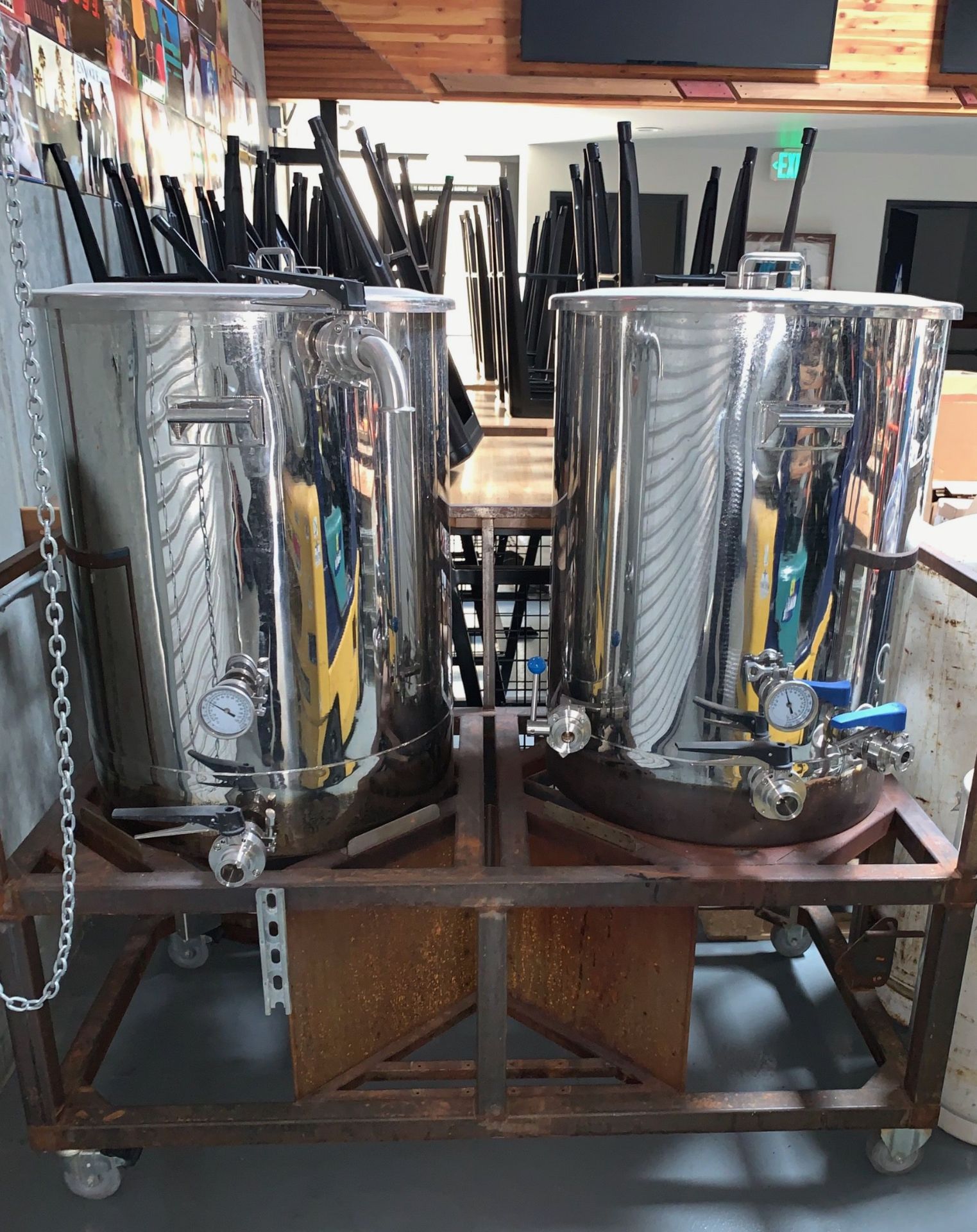 2015 Brewery Hardware 1 BBL Propane Pilot Brew System with (2) 1 BBL | Subj to Bulk | Rig Fee: $325 - Image 2 of 21