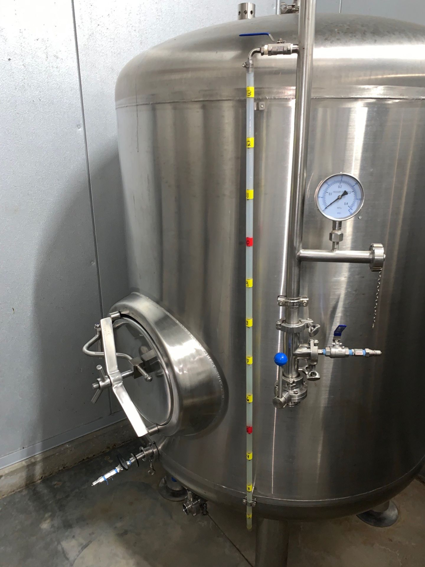 2015 Deutsche Beverage 10 BBL Brite Tank, Single Wall Stainless Stee | Subj to Bulk | Rig Fee: $500