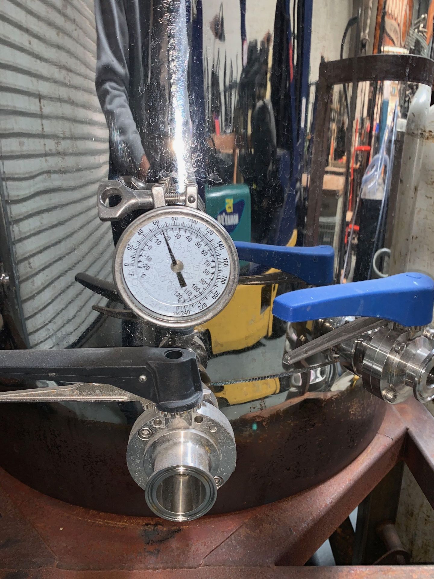 2015 Brewery Hardware 1 BBL Propane Pilot Brew System with (2) 1 BBL | Subj to Bulk | Rig Fee: $325 - Image 15 of 21