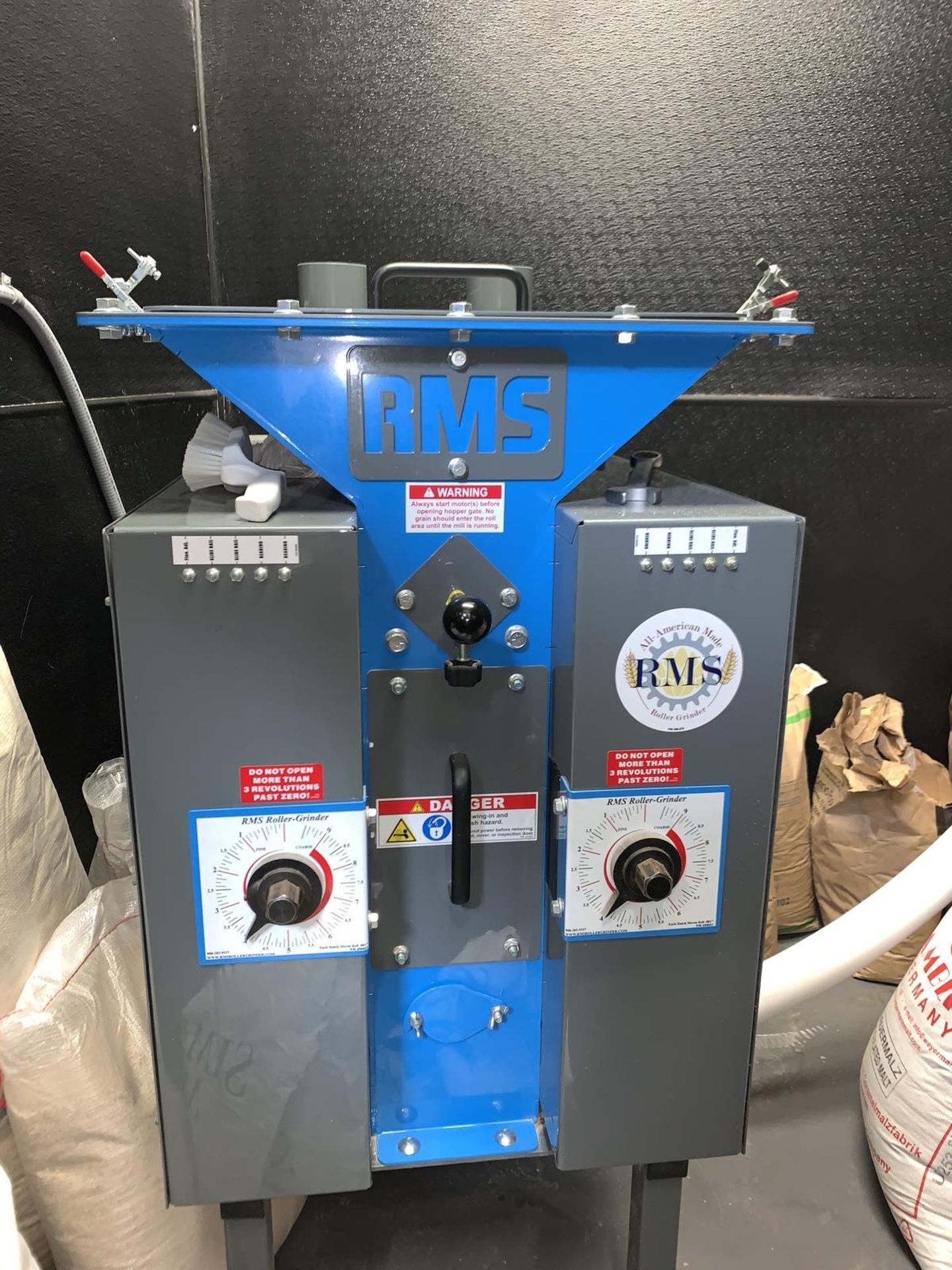 2019 RMS 9x6 Single Pair Brew Mill, 3 HP, Approx Cracking Capacity: | Subj to Bulk | Rig Fee: $350 - Image 2 of 6