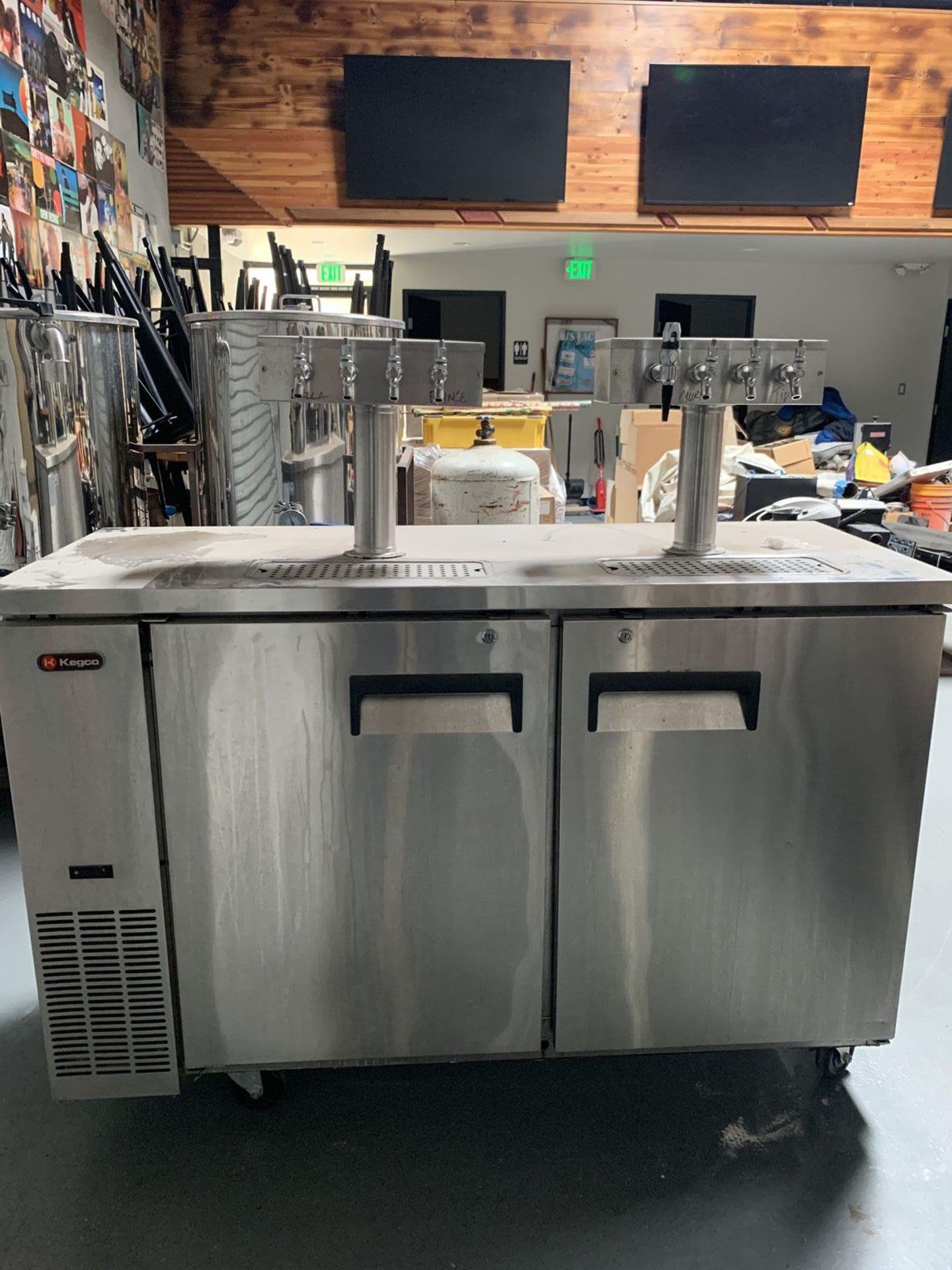 Kegco Model XCK-2460S Kegerator with Dual 4-Draft Towers | Subj to Bulk | Rig Fee: $350 - Image 2 of 10