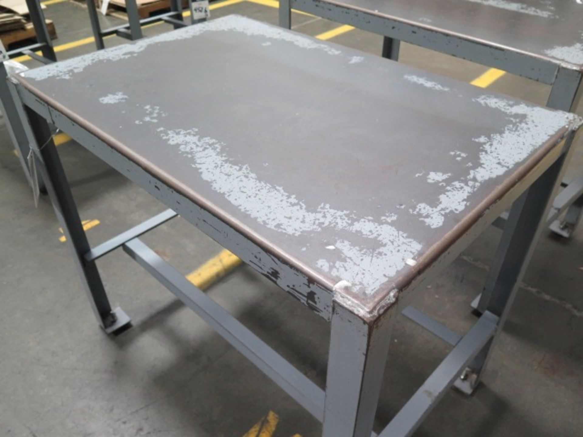Steel Tables (4) | Rig Fee: $150 - Image 3 of 4