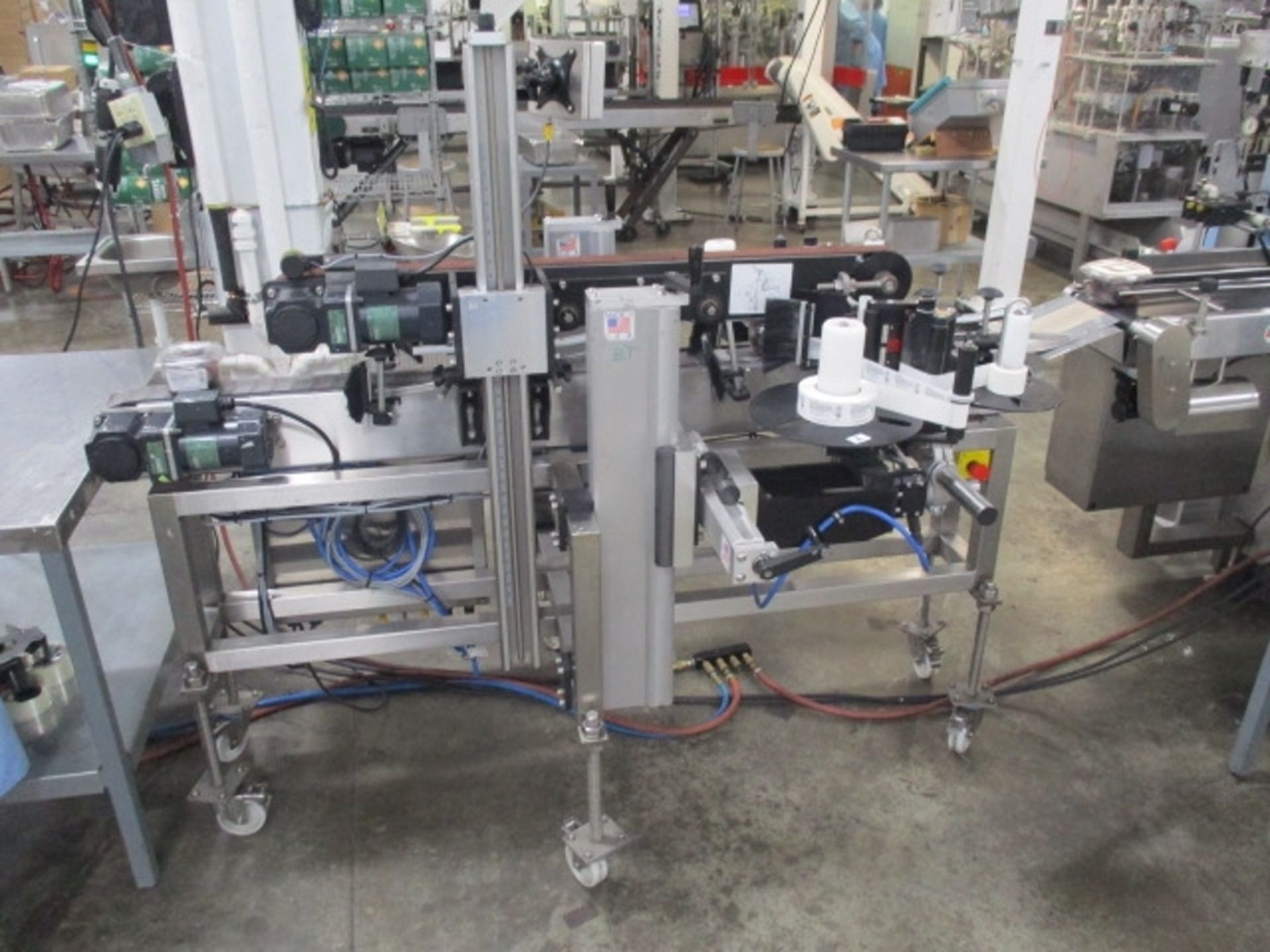 2015 EPI Conveyor Type Pressure Sensitive Labeler Model 4094121, S/N 6967, Stain | Rig Fee: $350 - Image 3 of 4