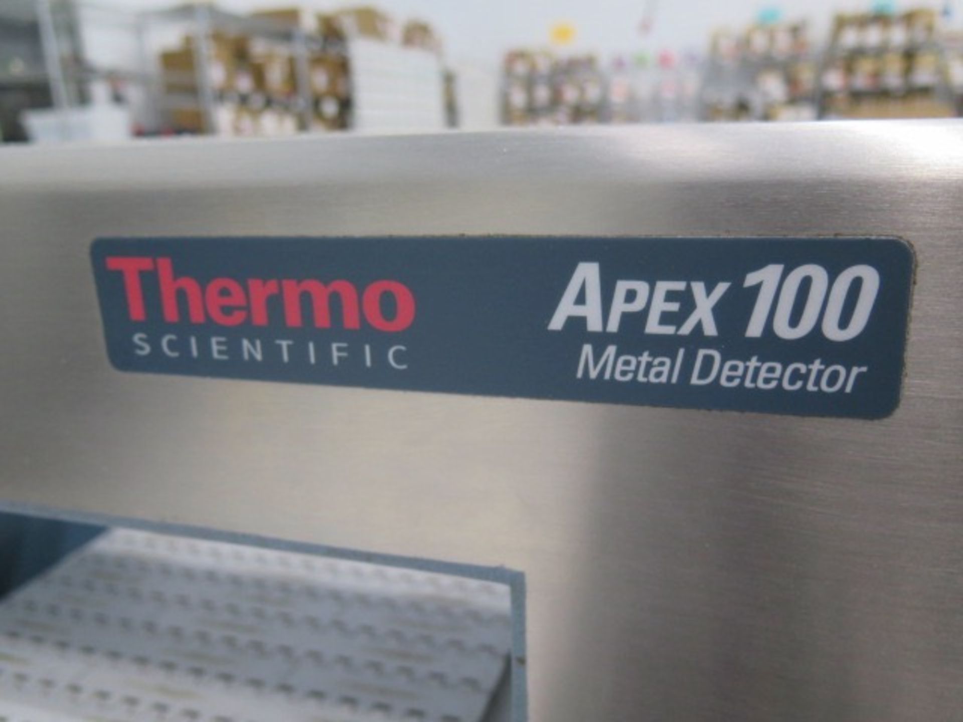 Thermo Scientific Metal Detector Model APEX 100 Pass Through Conveyor Type Metal | Rig Fee: $250 - Image 5 of 17