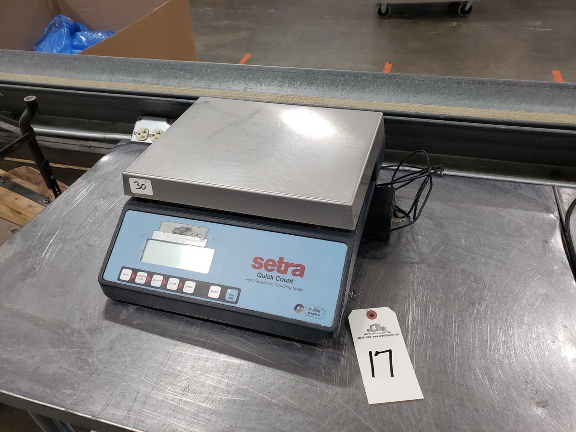 Setra Model Quick Count 55-Lb. Digital Platform Scale | Rig Fee: No Charge