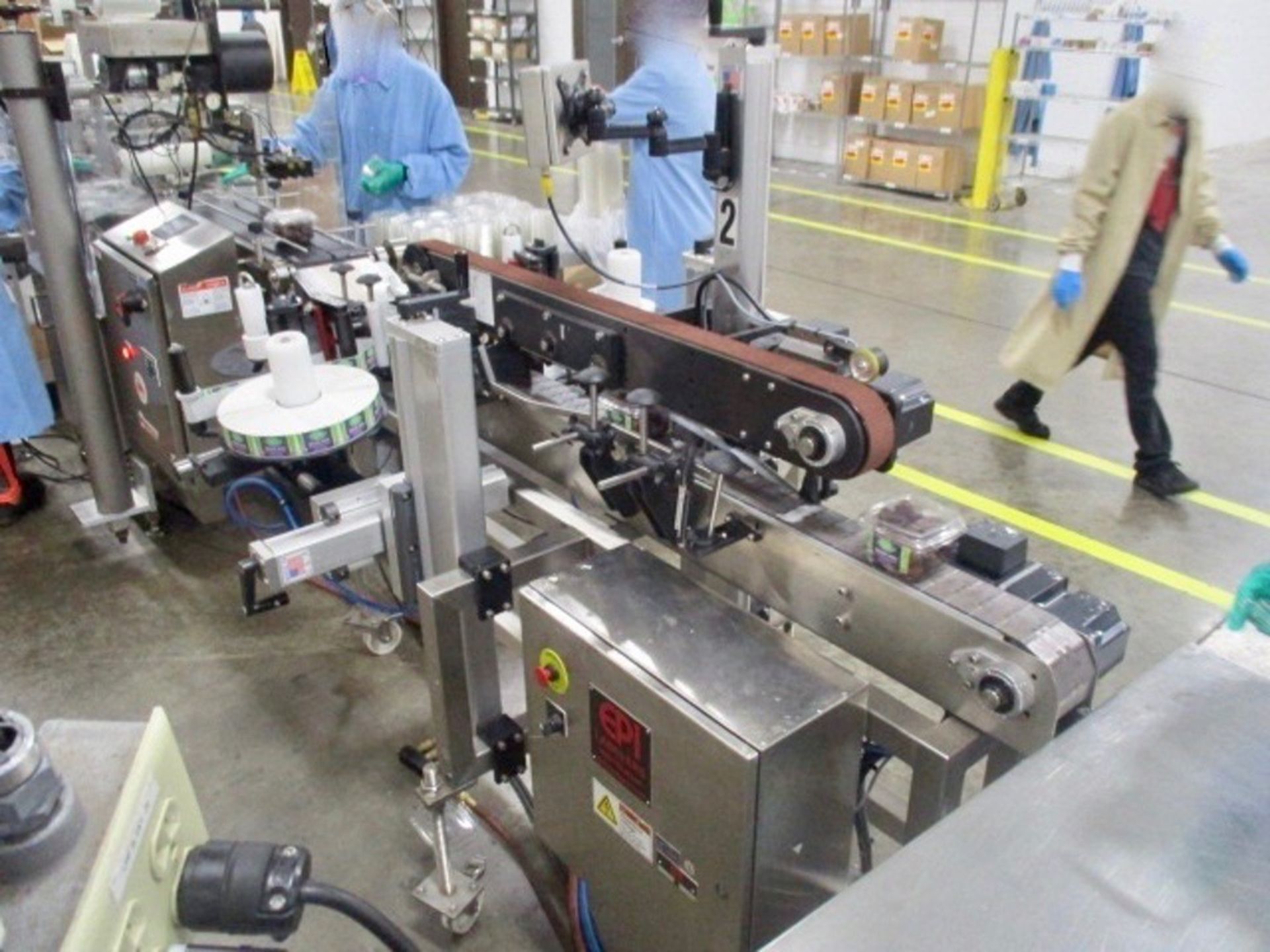 2015 EPI Conveyor Type Pressure Sensitive Labeler Model 4094121, S/N 6967, Stain | Rig Fee: $350 - Image 4 of 4