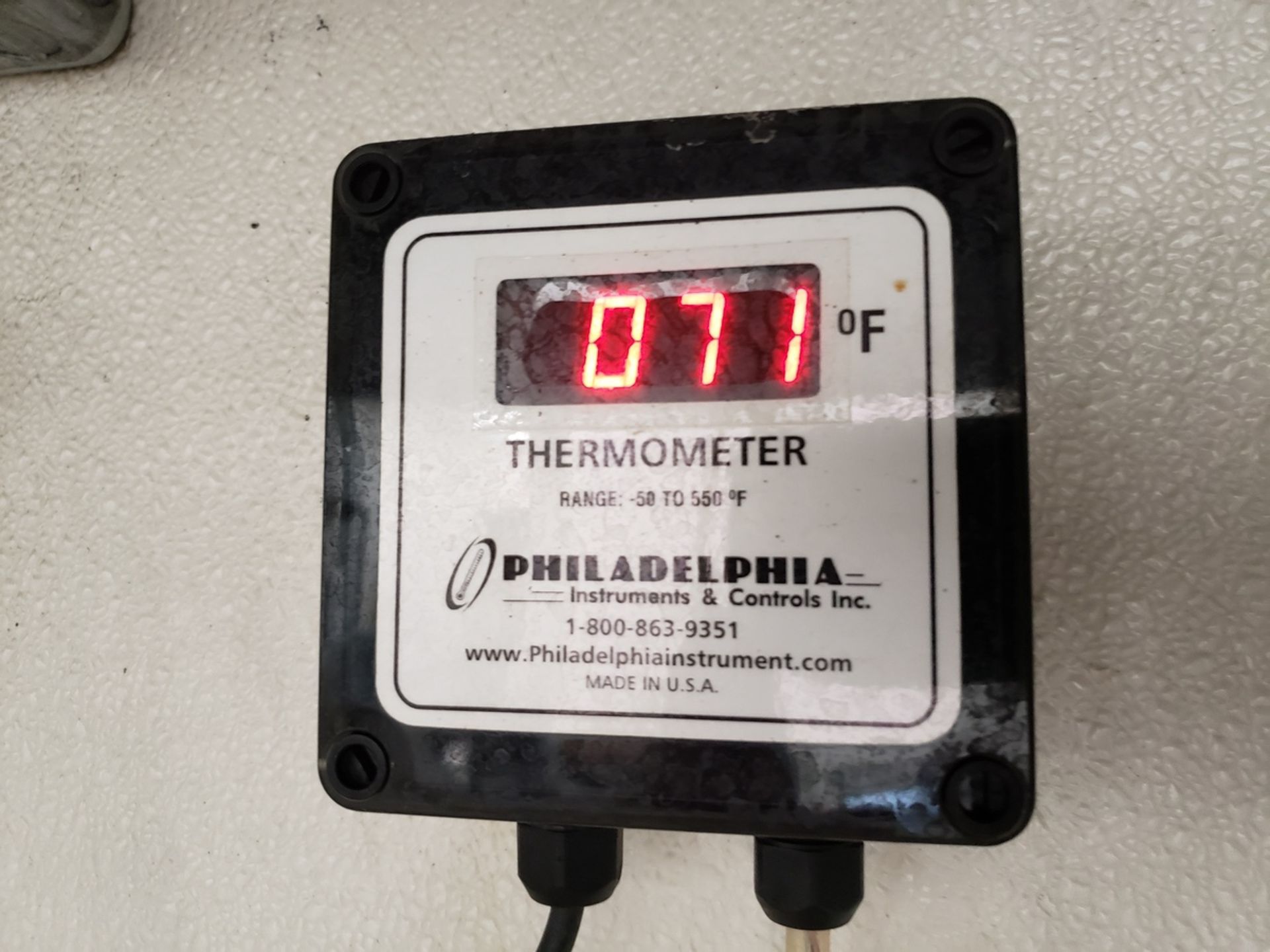 Lot of (3) Philadelphia Remote Thermometers | Rig Fee: $NC - Image 2 of 2