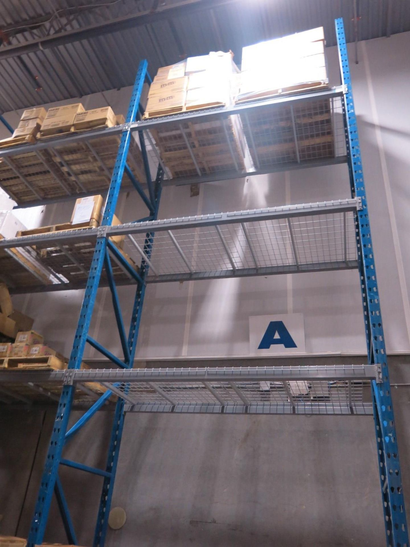 (21) Sections of Tear Drop Style Pallet Racking, with (24) Appr - Sub to Bulk | Rig Fee: See Desc - Image 2 of 2