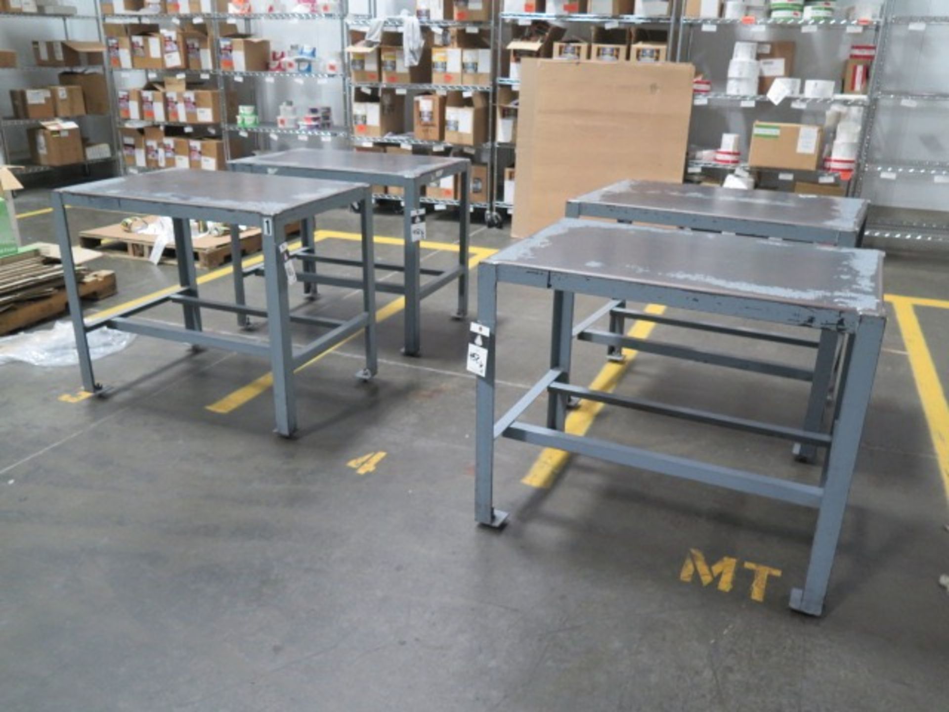 Steel Tables (4) | Rig Fee: $150