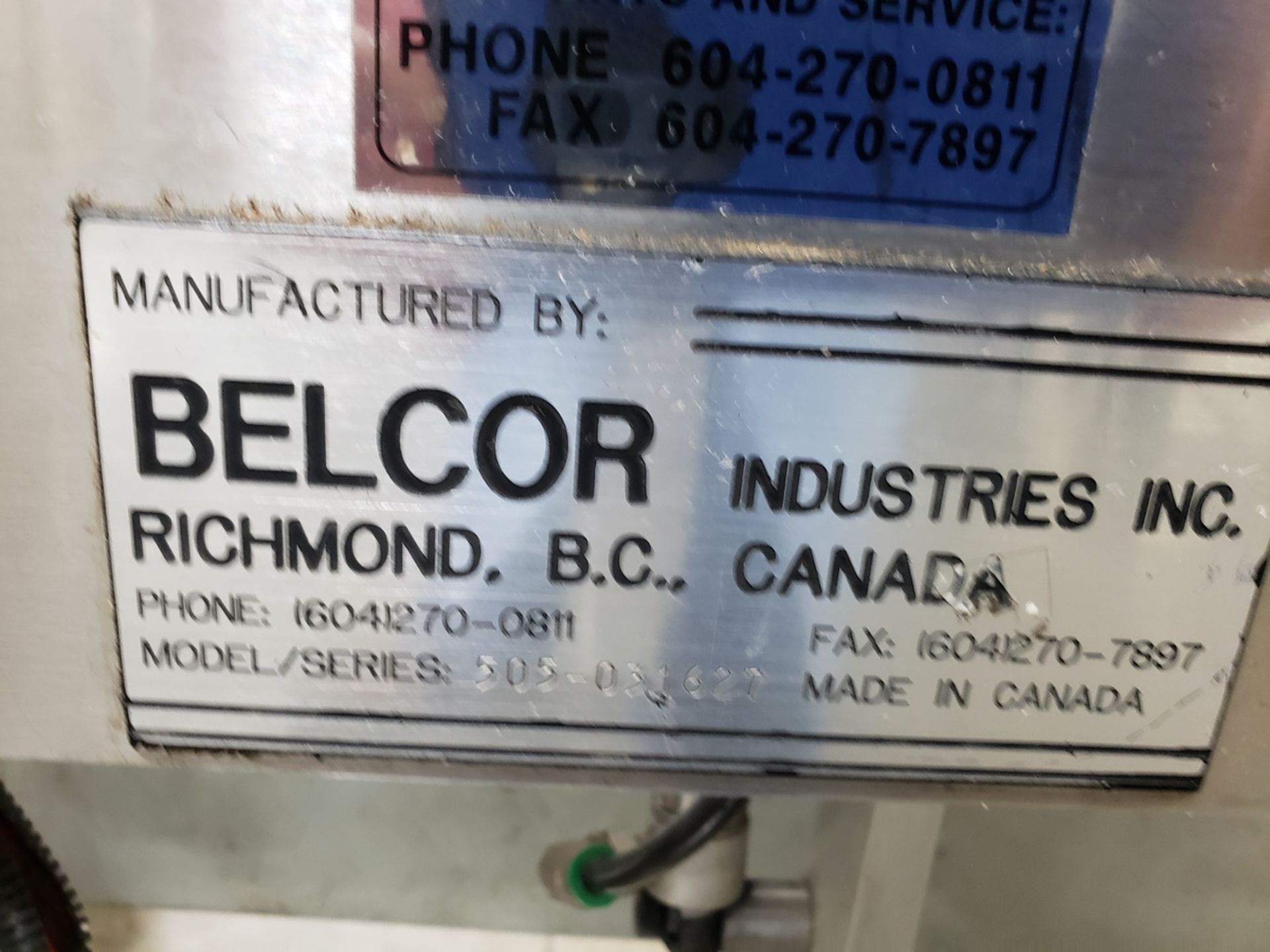 Belcor Model BEL 505 Case Erector with BEL 252 Case Sealer, S/N 505-031627, (200 | Rig Fee: $150 - Image 2 of 3