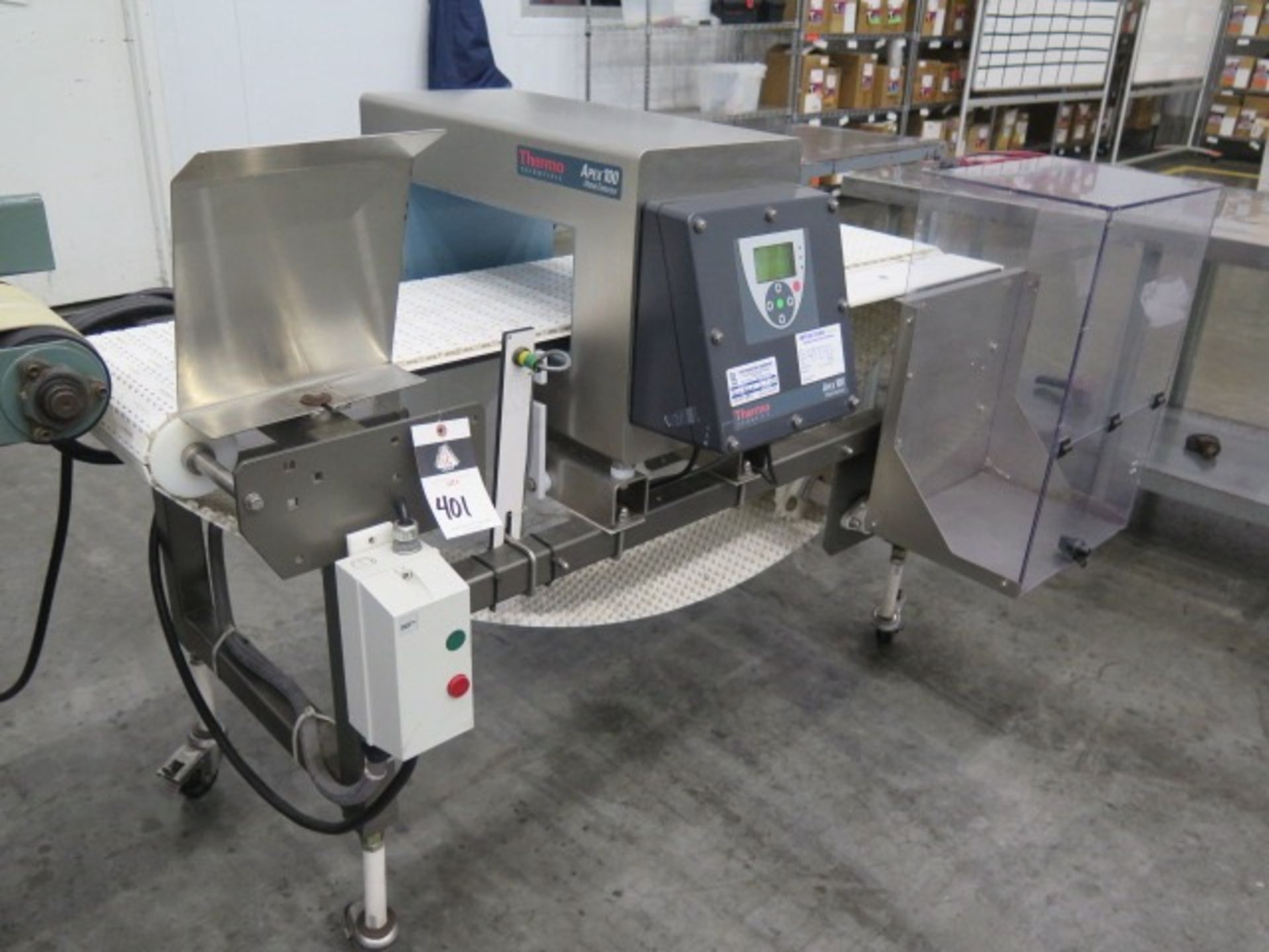 Thermo Scientific Metal Detector Model APEX 100 Pass Through Conveyor Type Metal | Rig Fee: $250 - Image 2 of 17