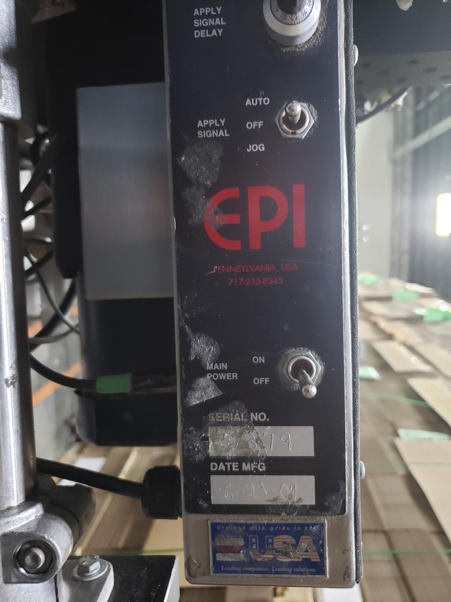 EPI Labeler, M# 4091398, S/N 5379 | Rig Fee: $100 - Image 2 of 2