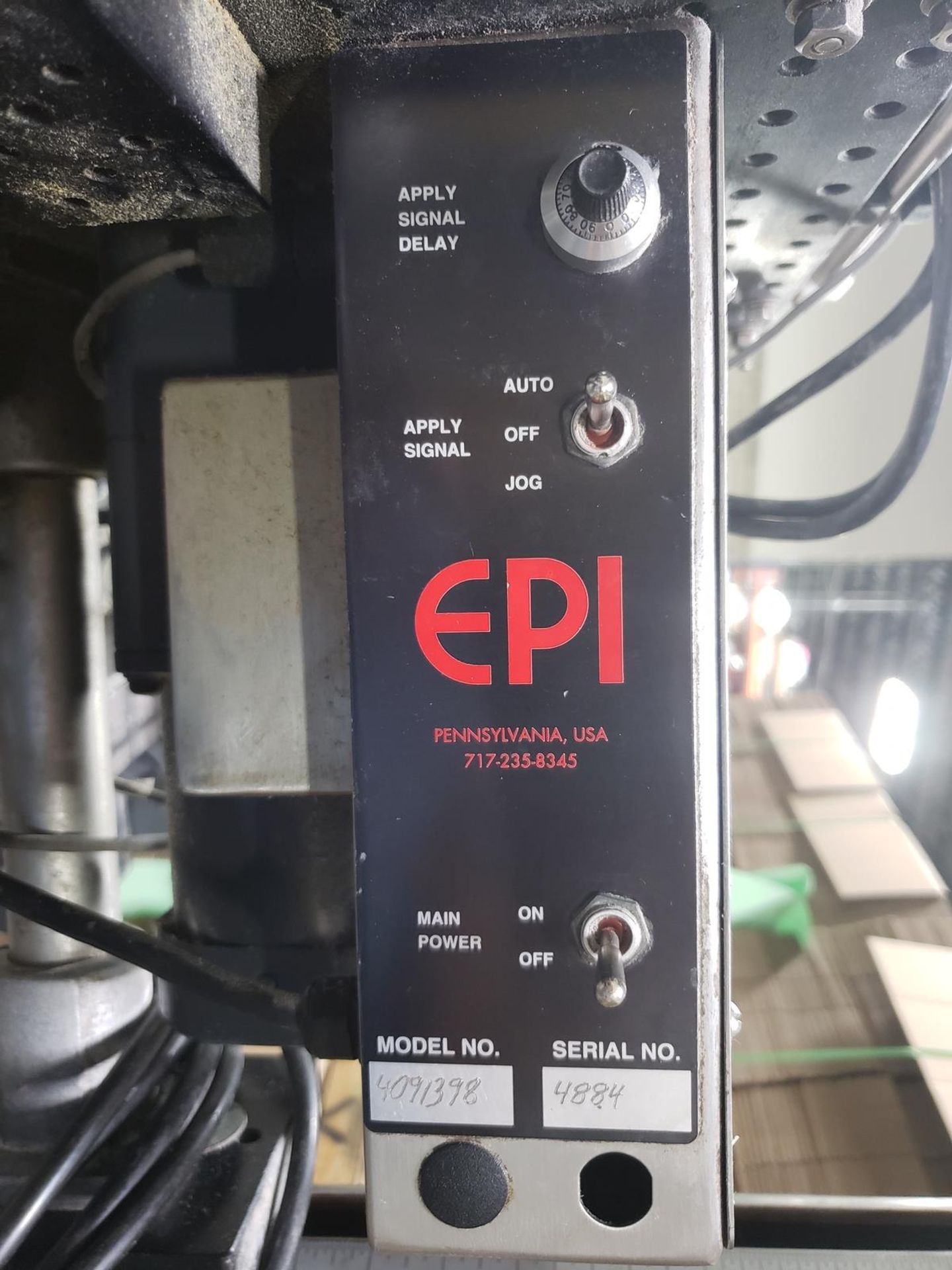 EPI Labeler, M# 4091398, S/N 4884 | Rig Fee: $100 - Image 2 of 2