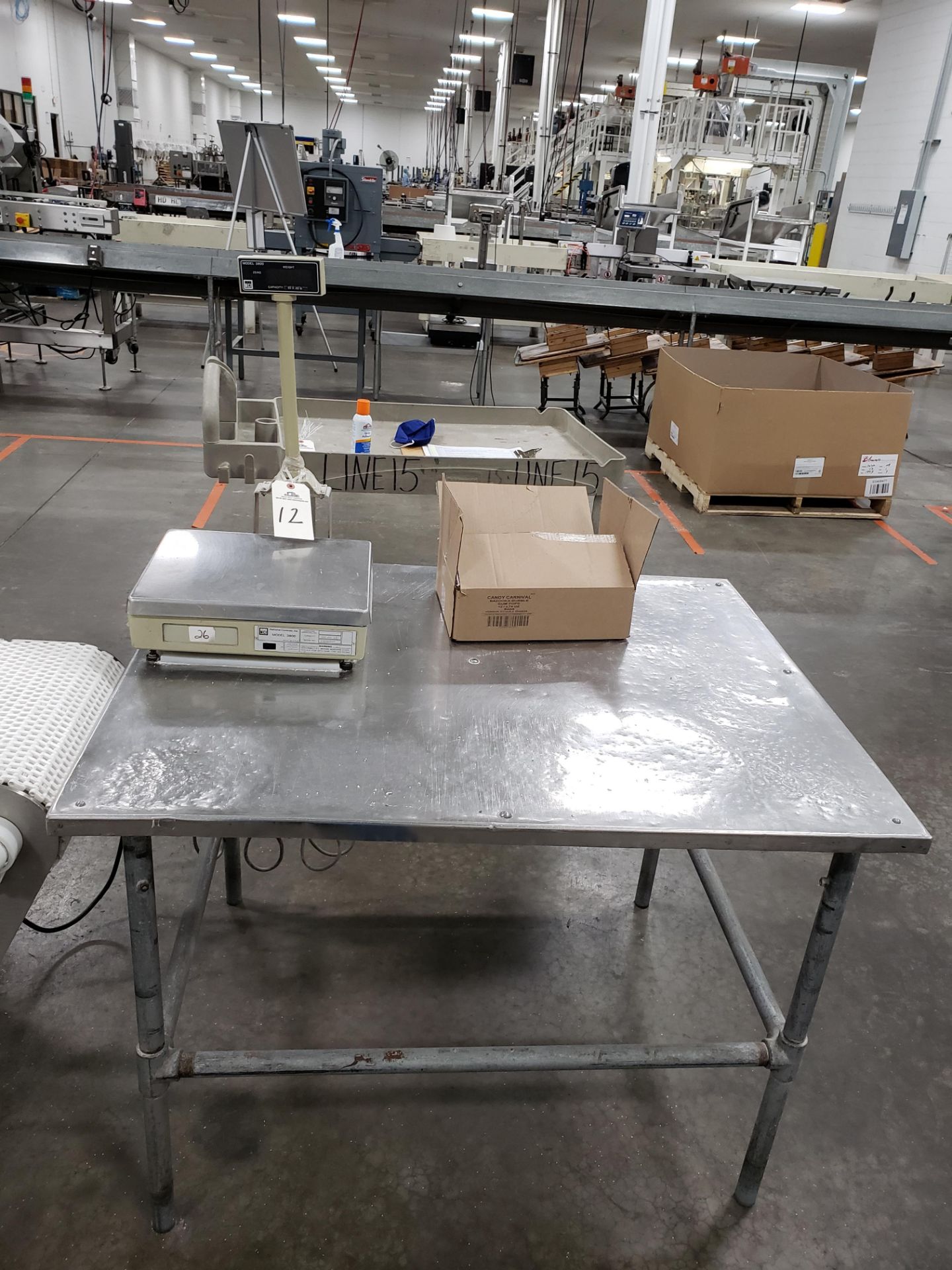 National Controls Model 3800 50-Lb. x 0.02-Lb. Digital Platform Scale | Rig Fee: No Charge - Image 2 of 2