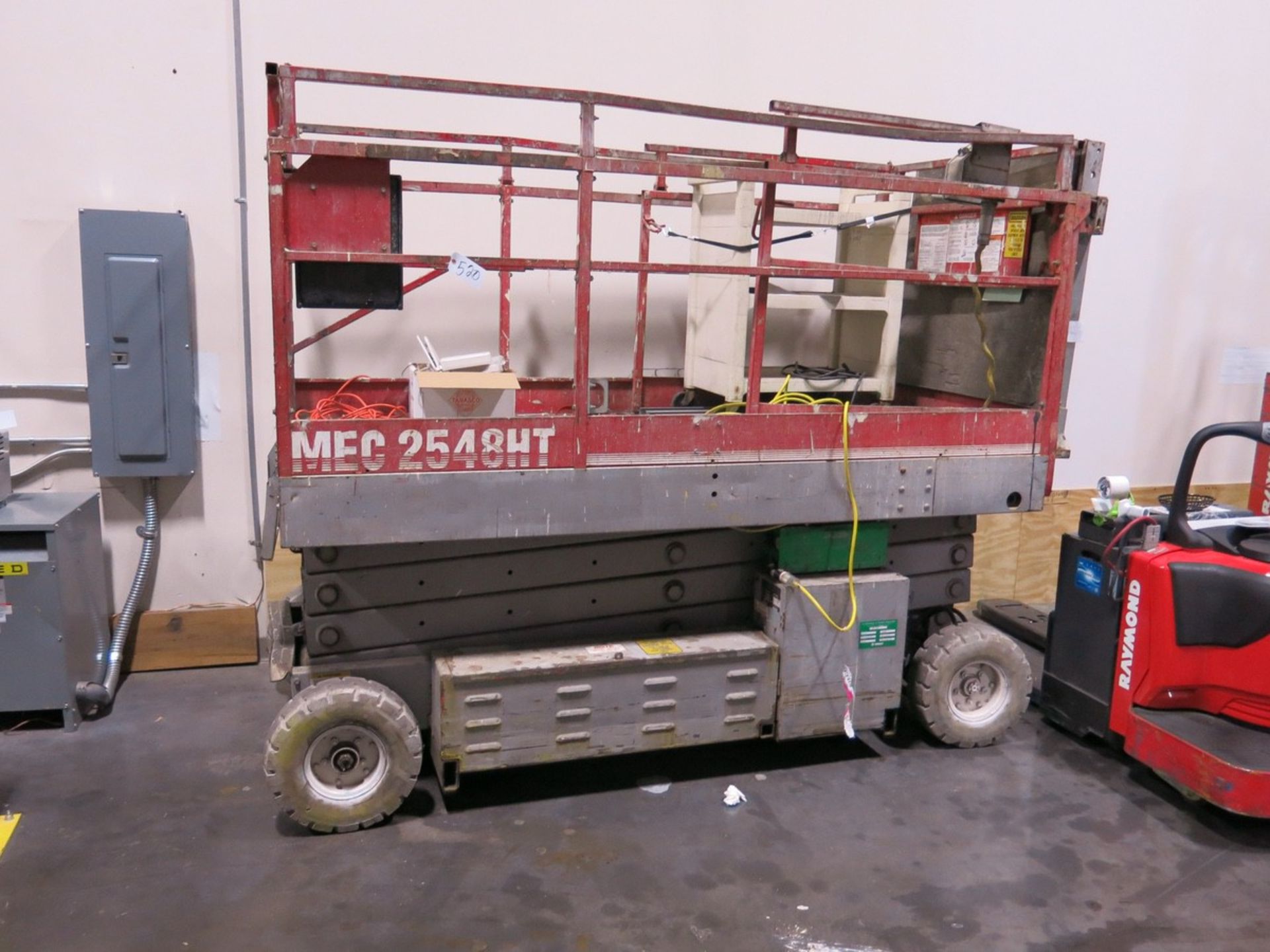 Mayville M/N 2548HT, 36V Electric Scissor Lift, Maximum Height 24 ft. 9 i | Rig Fee: $100