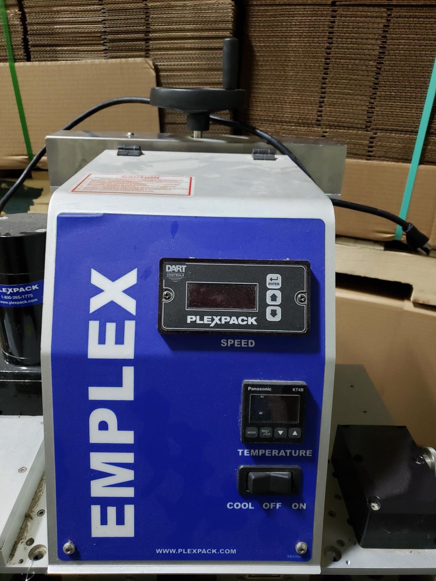 Emplex Model MPS6500-M 52" Continuous Bag Sealer, S/N 07/018272; Portable, Stain | Rig Fee: $100 - Image 5 of 5